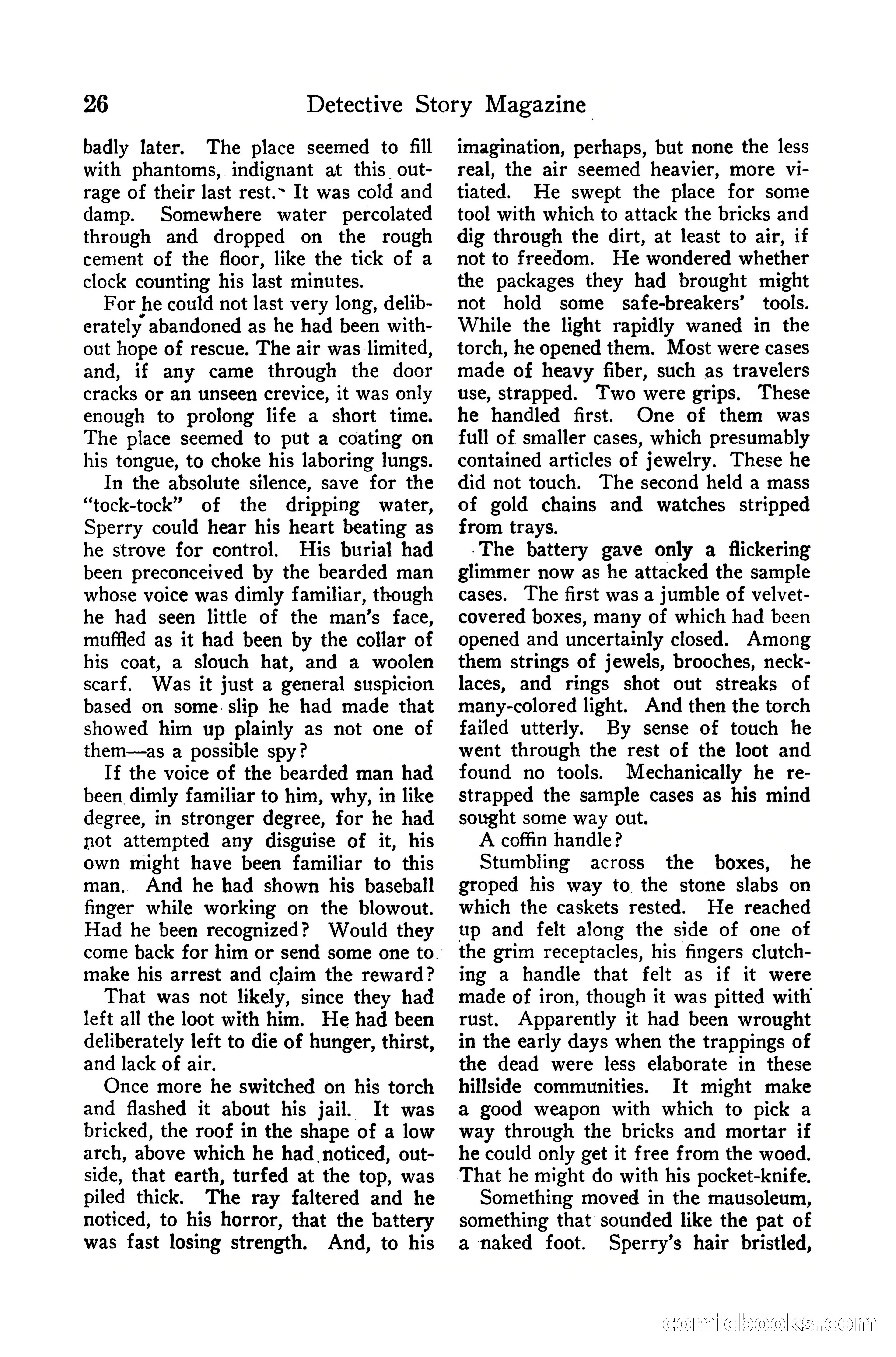 Detective Story Magazine, December 10, 1918 — page 28 of 164