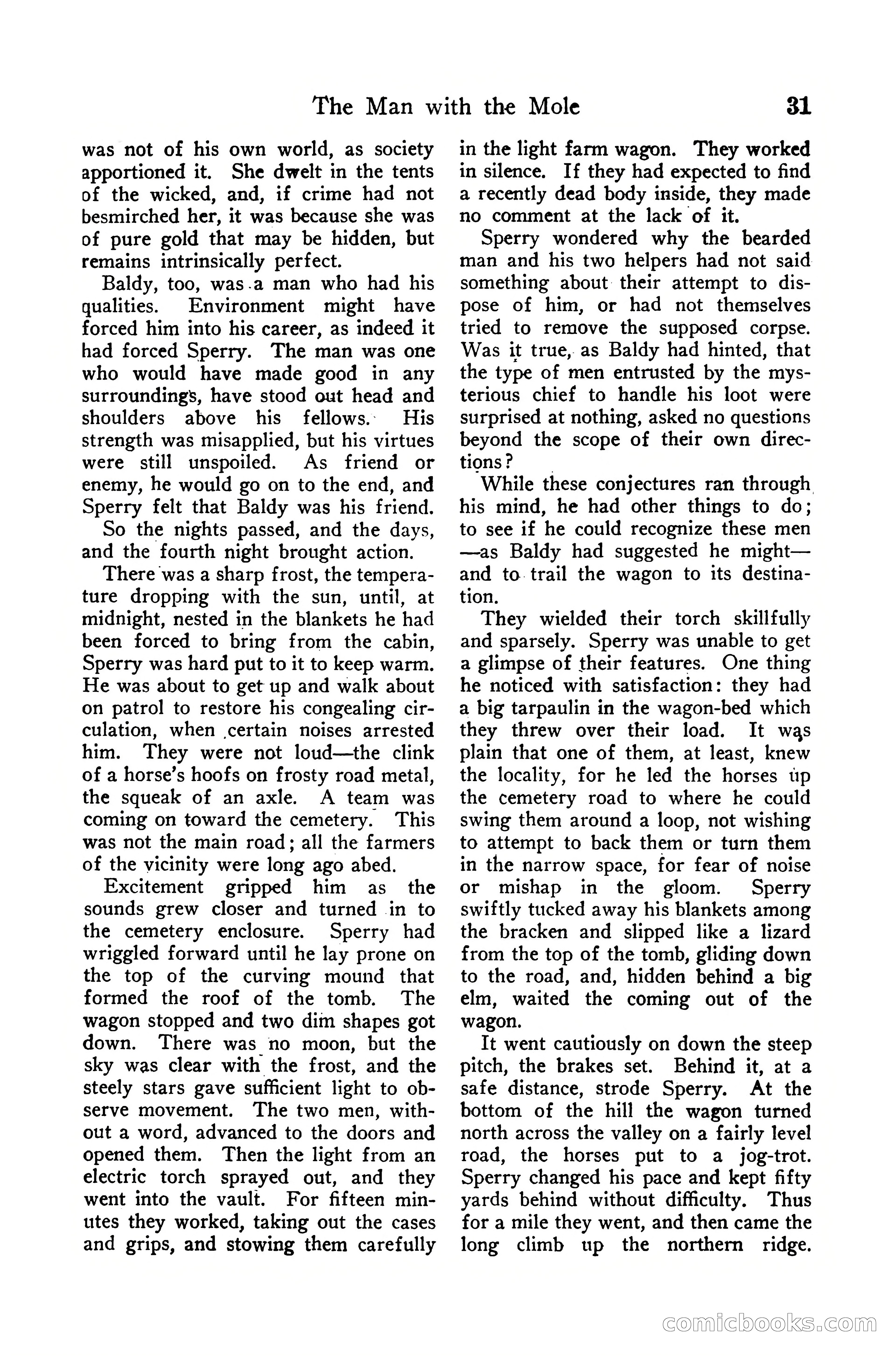 Detective Story Magazine, December 10, 1918 — page 33 of 164