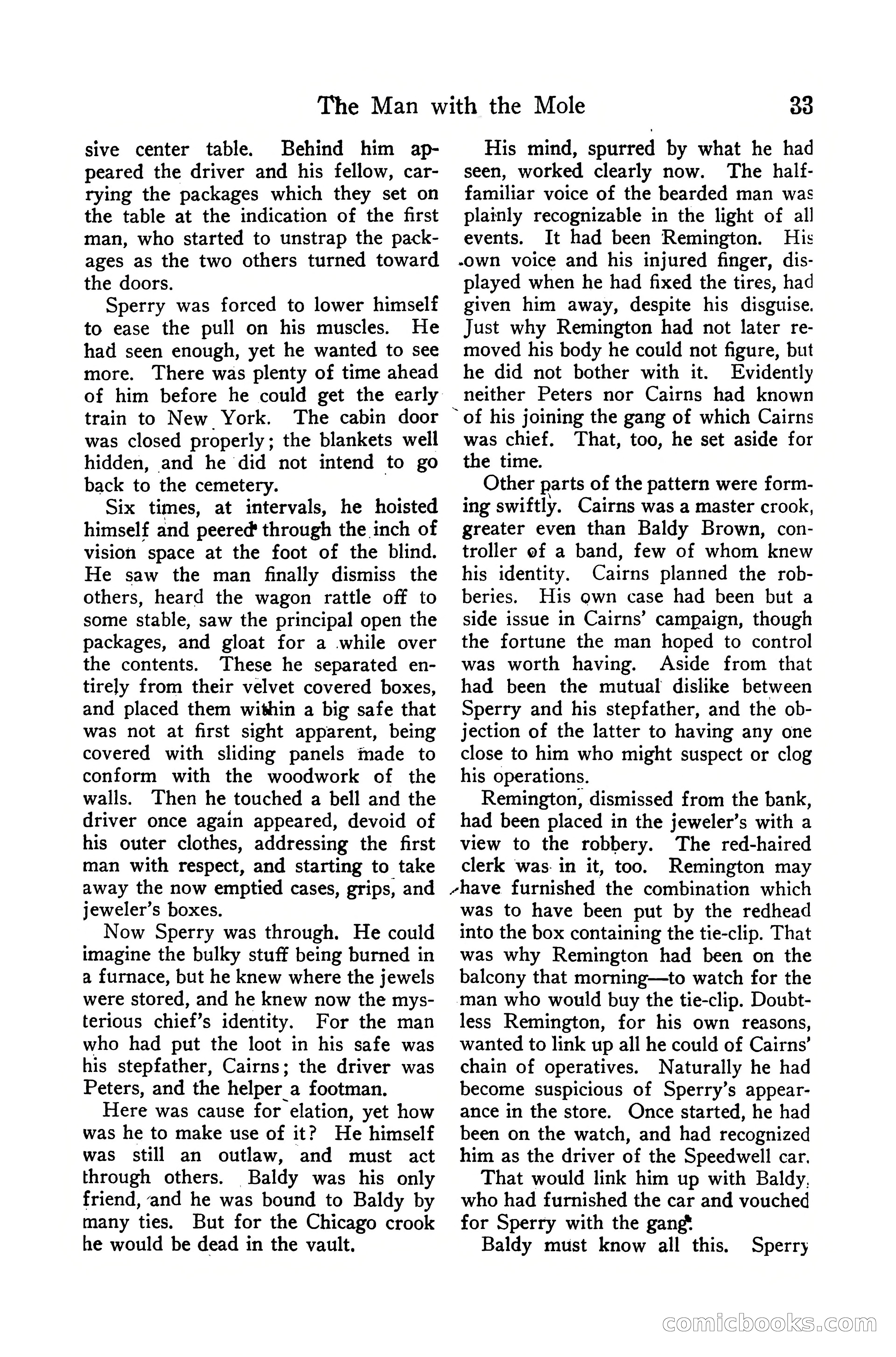 Detective Story Magazine, December 10, 1918 — page 35 of 164