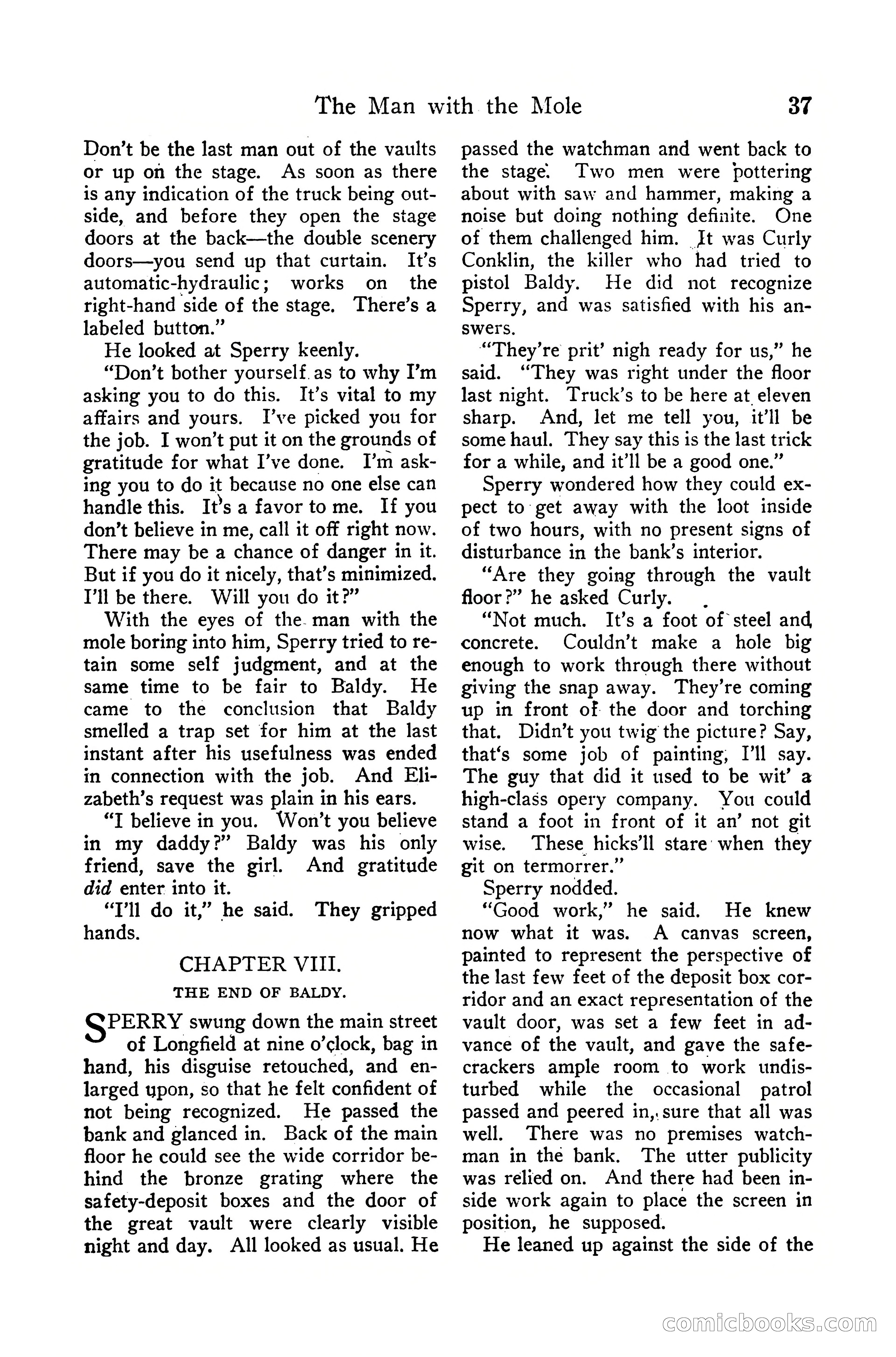 Detective Story Magazine, December 10, 1918 — page 39 of 164