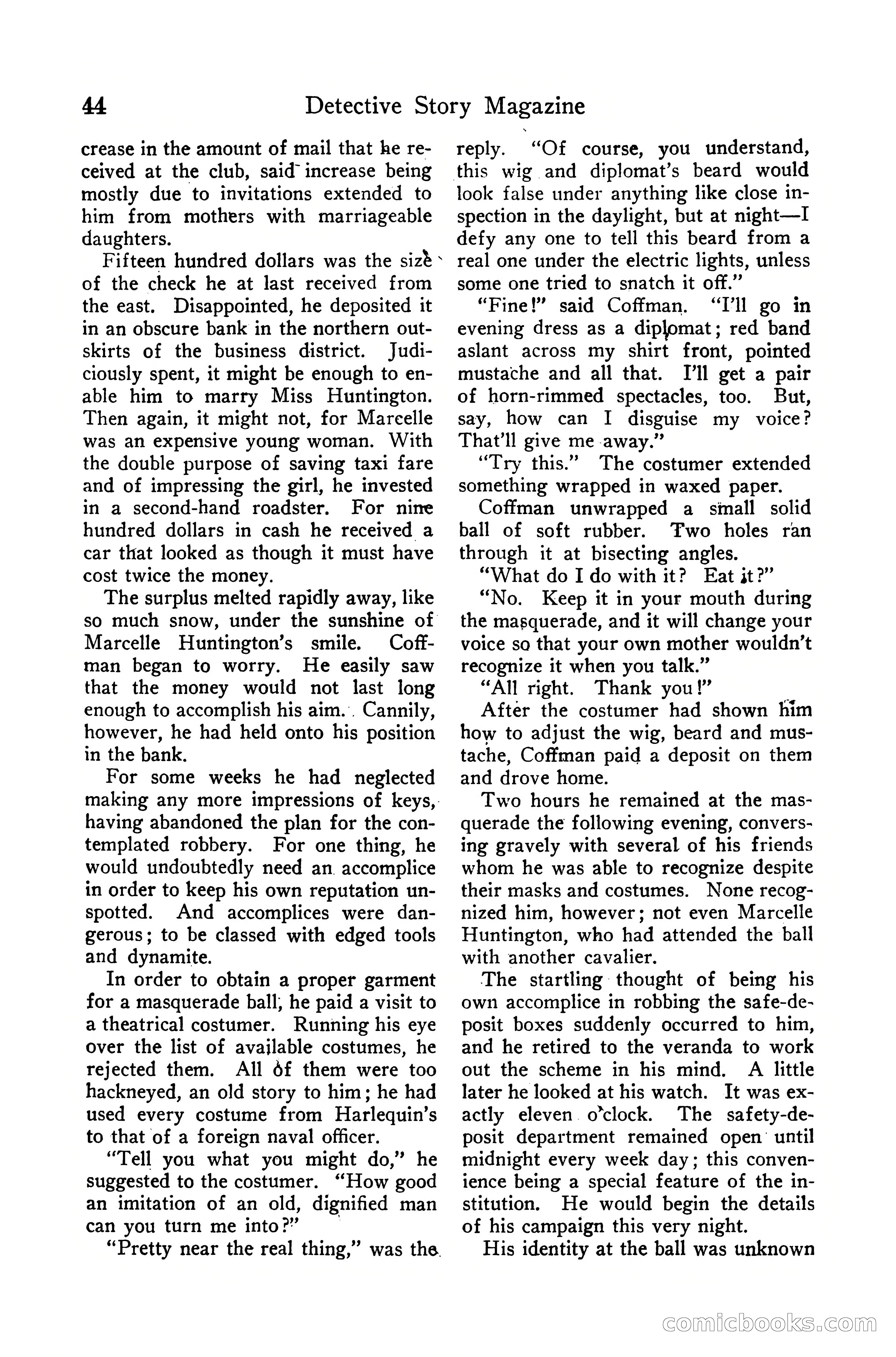 Detective Story Magazine, December 10, 1918 — page 46 of 164