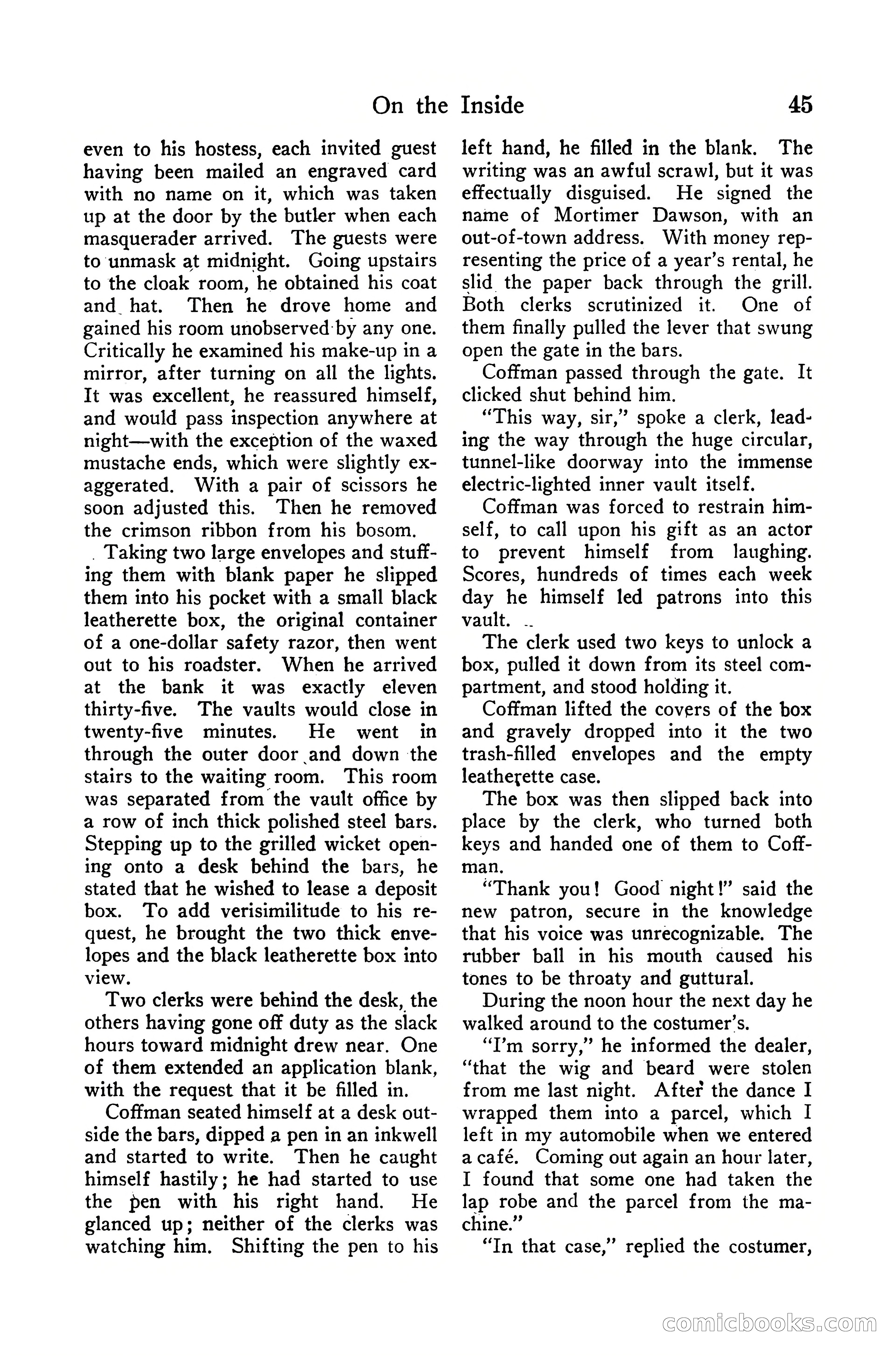 Detective Story Magazine, December 10, 1918 — page 47 of 164