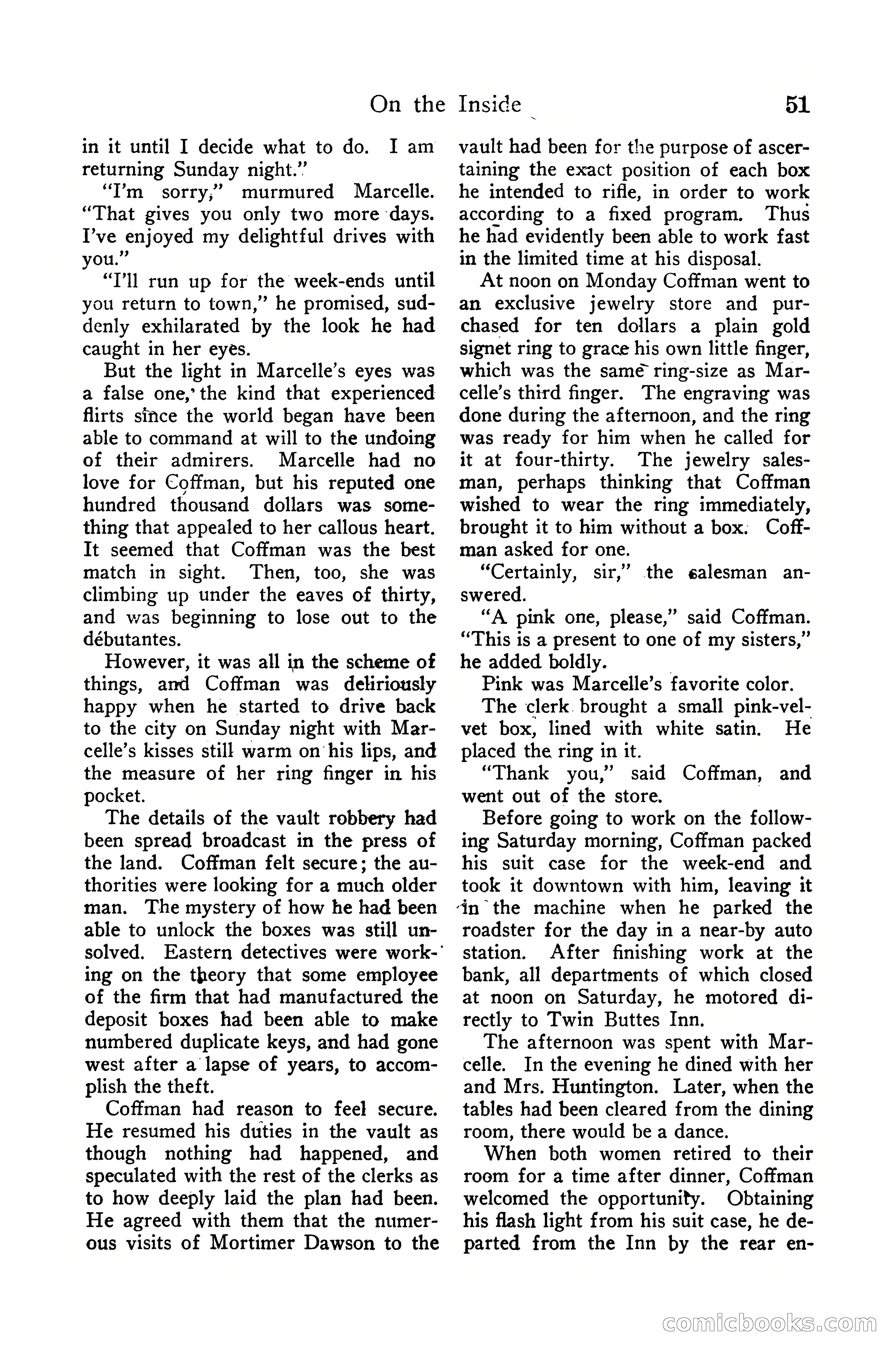 Detective Story Magazine, December 10, 1918 — page 53 of 164
