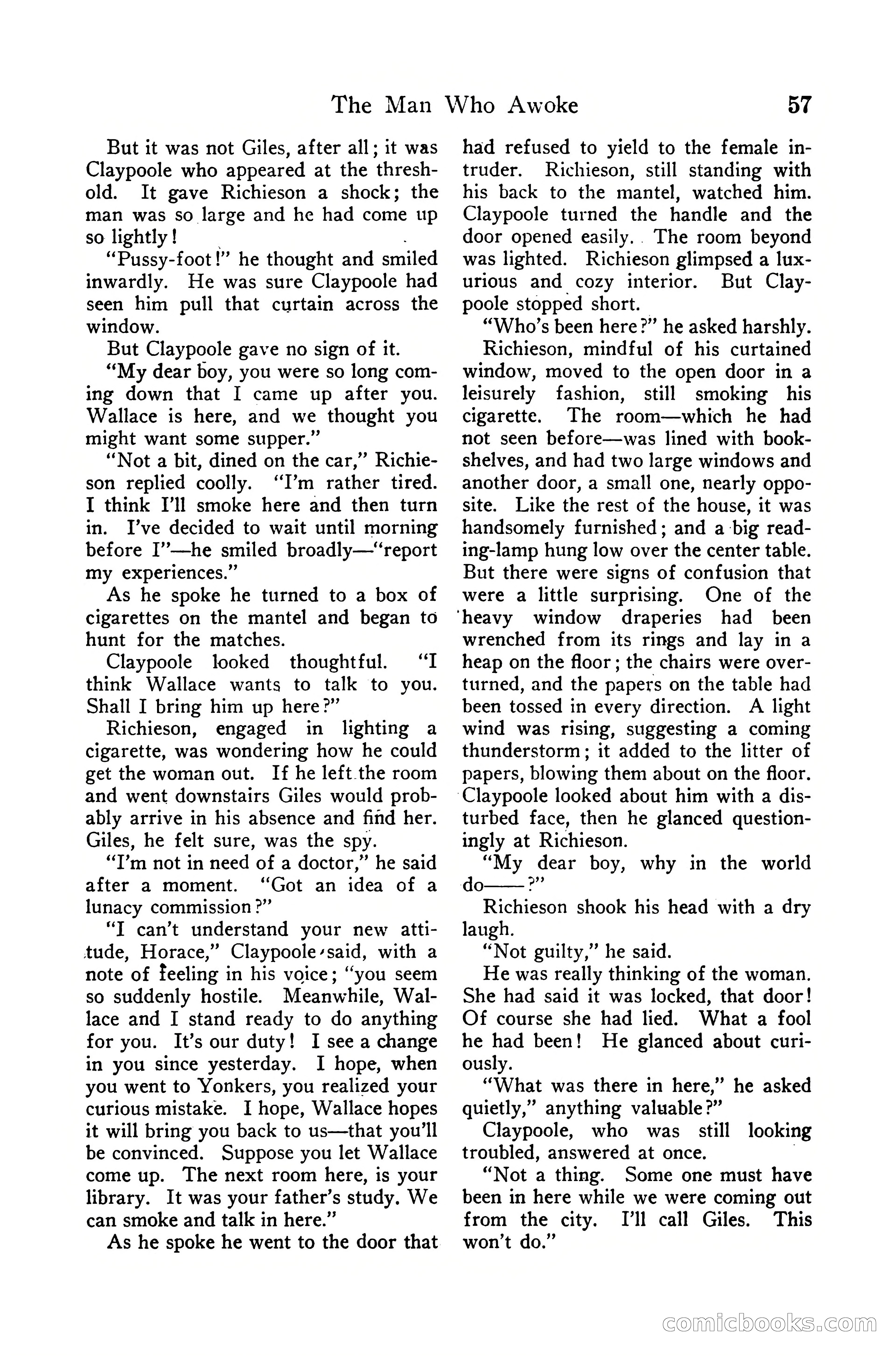 Detective Story Magazine, December 10, 1918 — page 59 of 164
