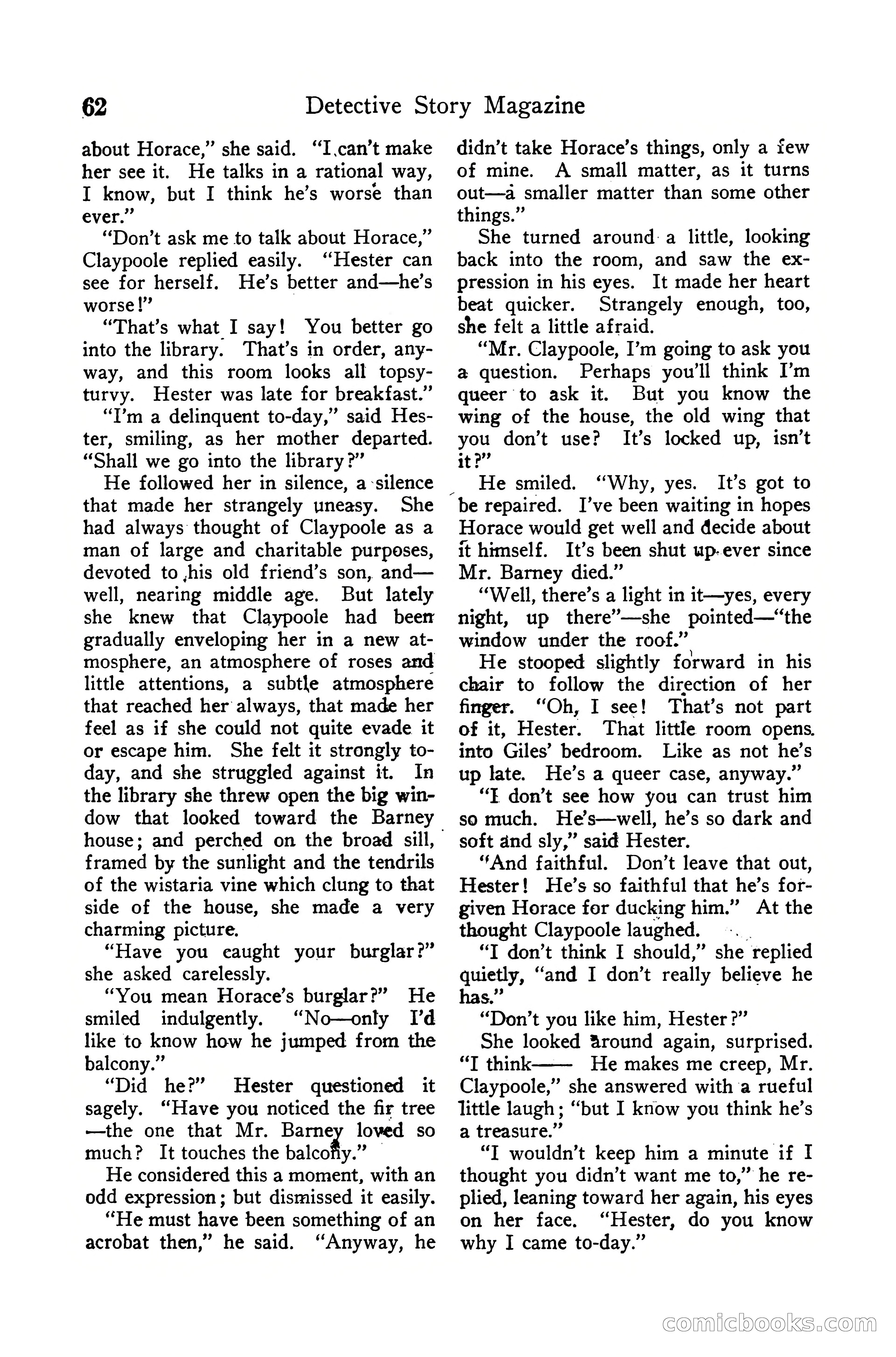 Detective Story Magazine, December 10, 1918 — page 64 of 164