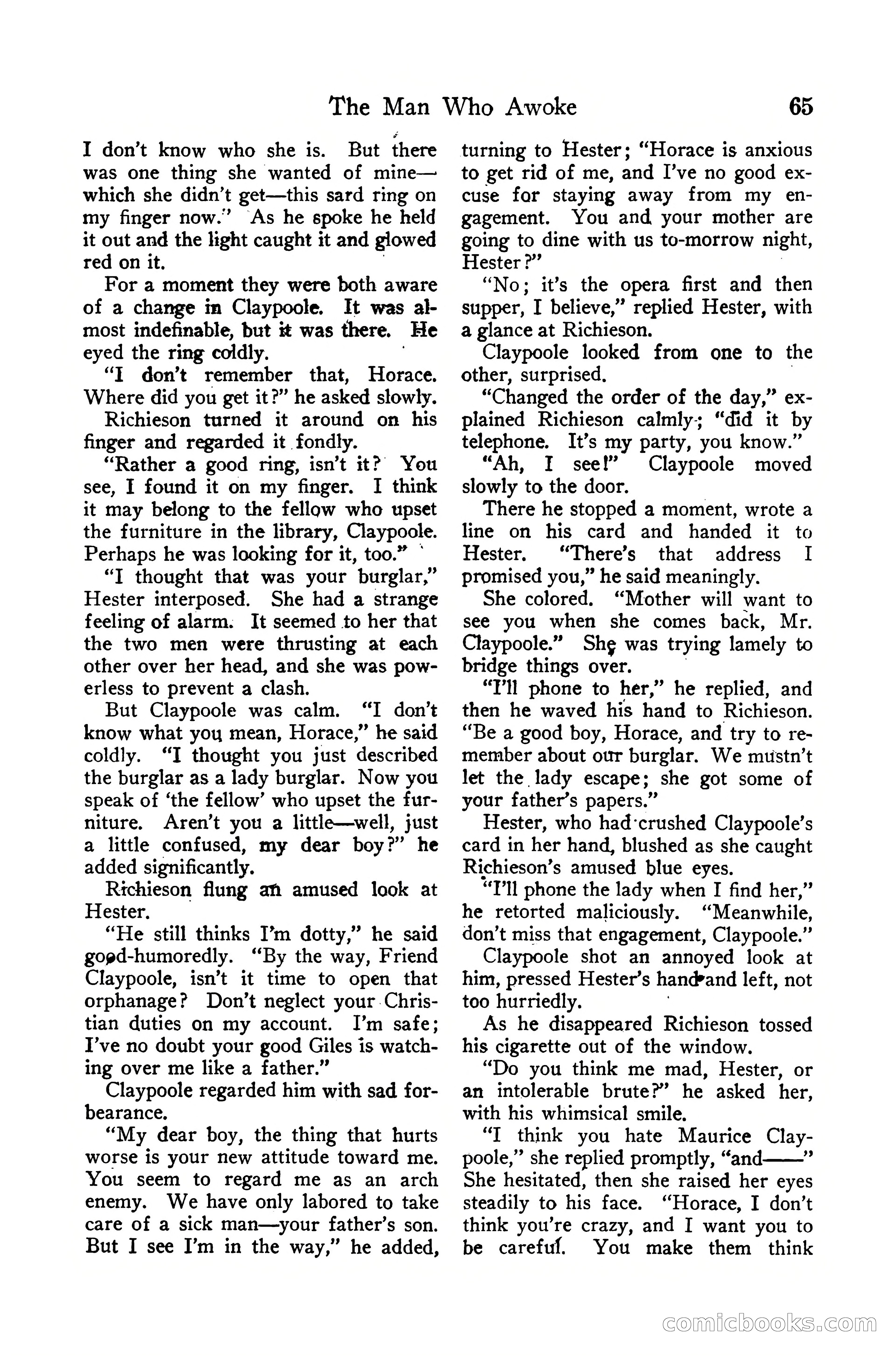 Detective Story Magazine, December 10, 1918 — page 67 of 164