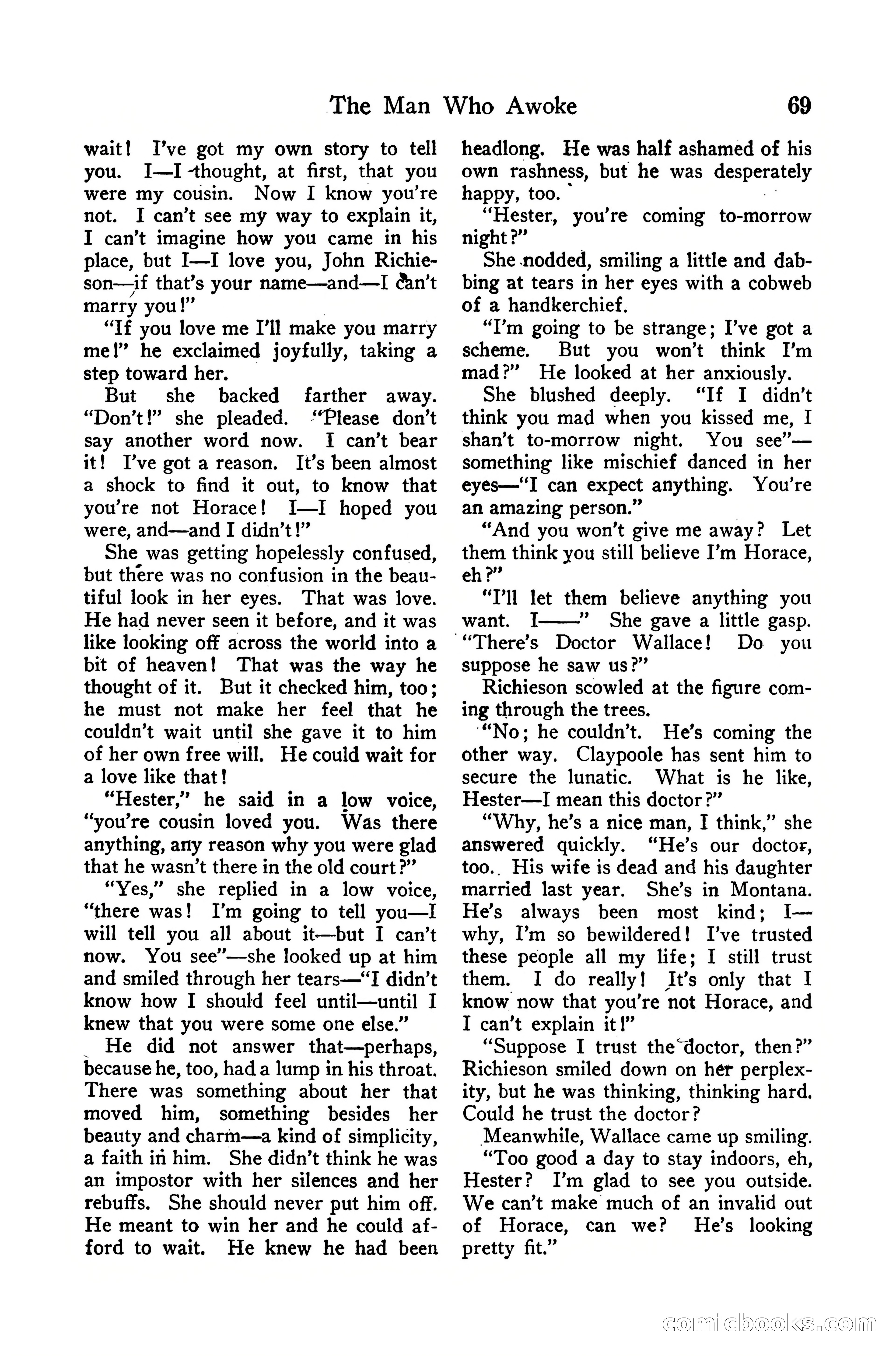Detective Story Magazine, December 10, 1918 — page 71 of 164