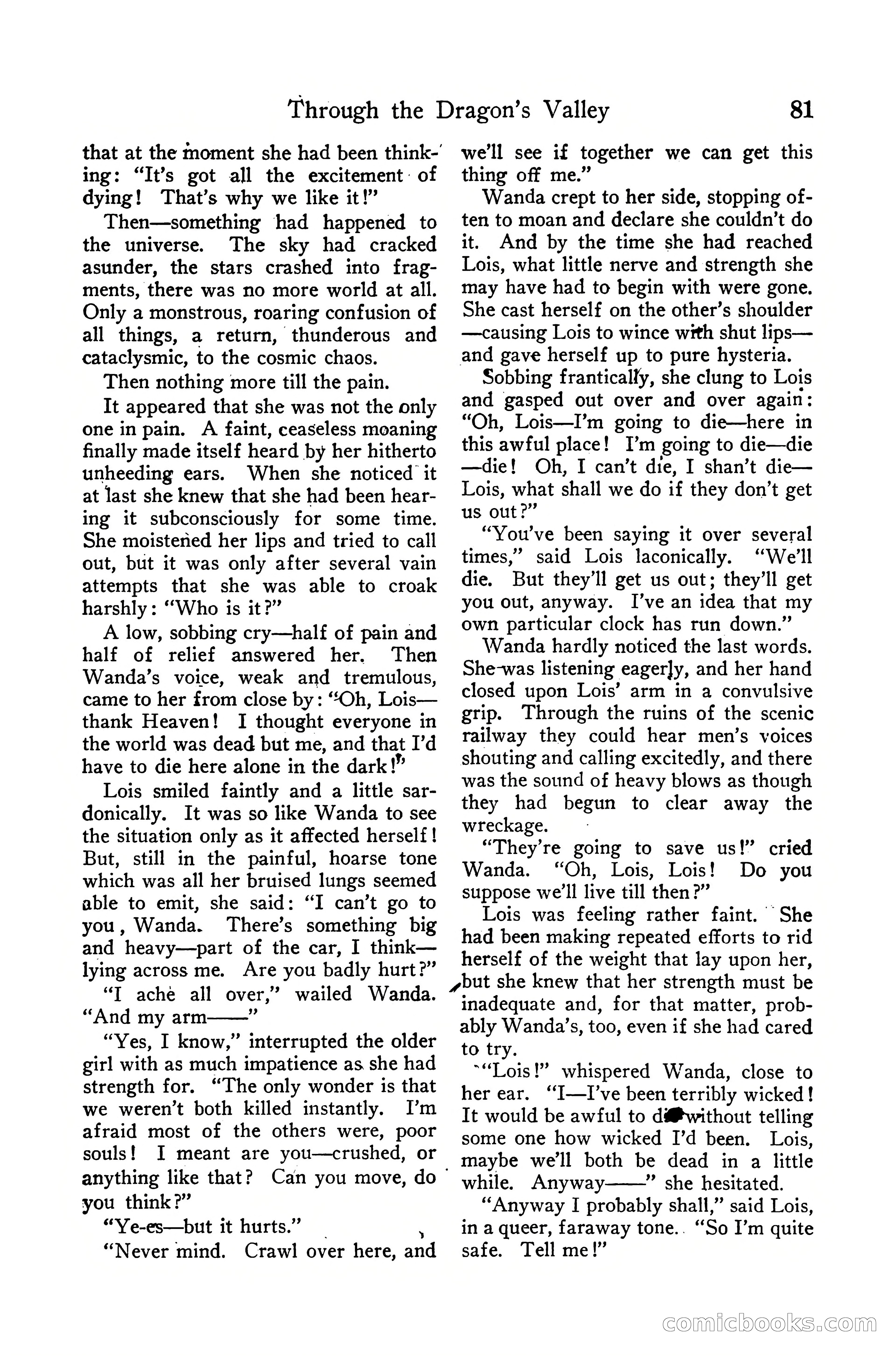 Detective Story Magazine, December 10, 1918 — page 83 of 164