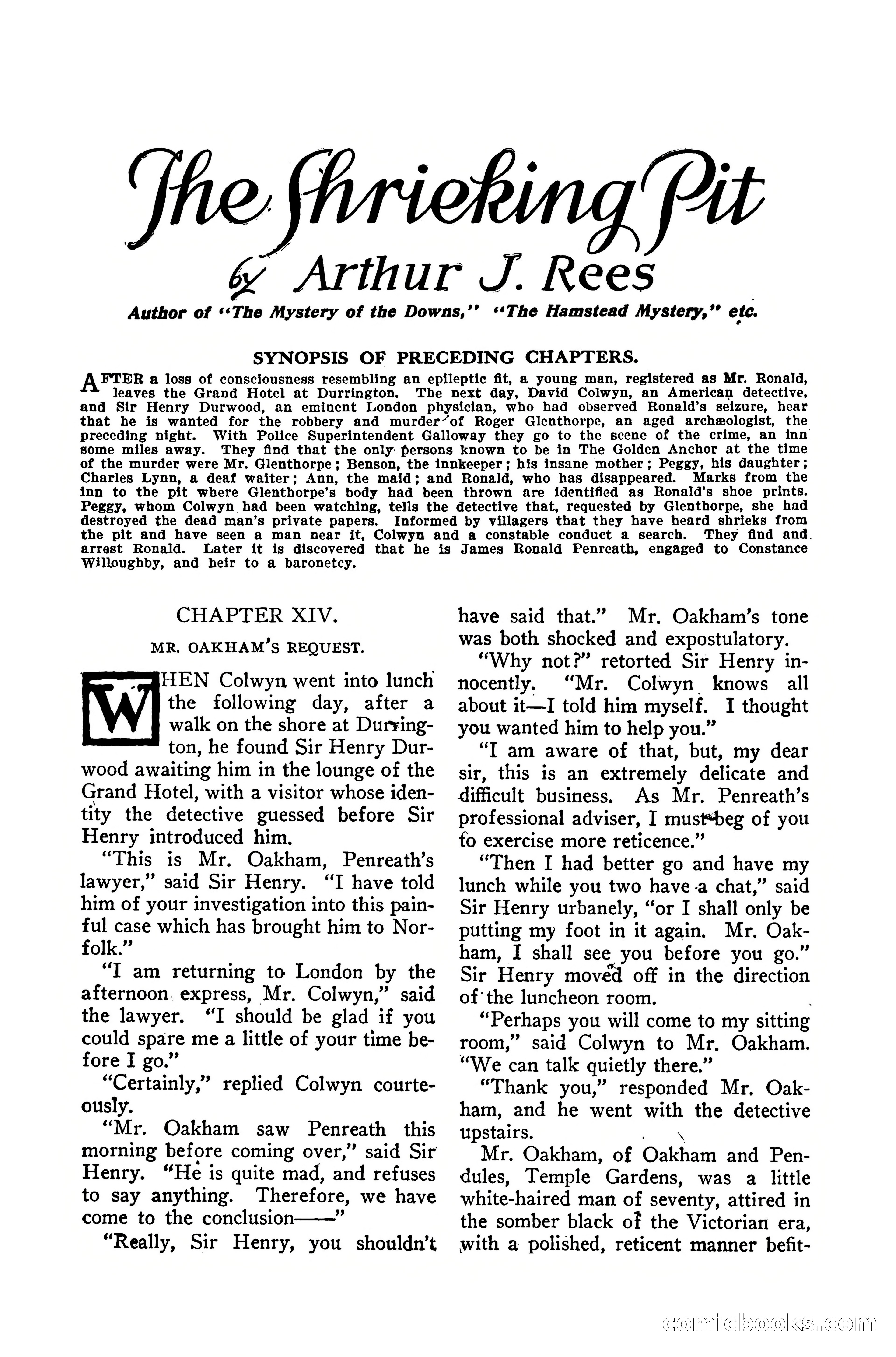 Detective Story Magazine, December 10, 1918 — page 87 of 164