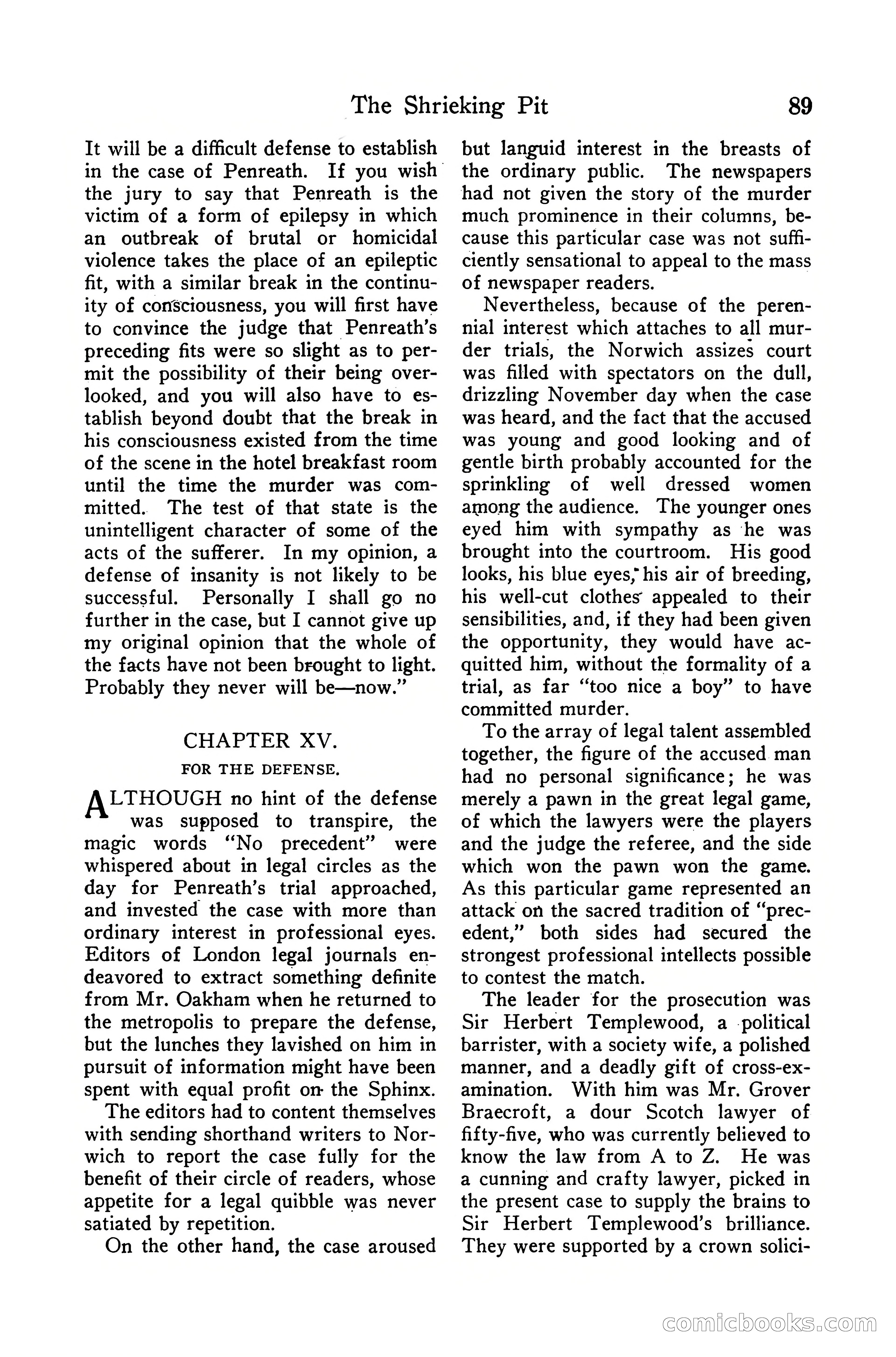 Detective Story Magazine, December 10, 1918 — page 91 of 164