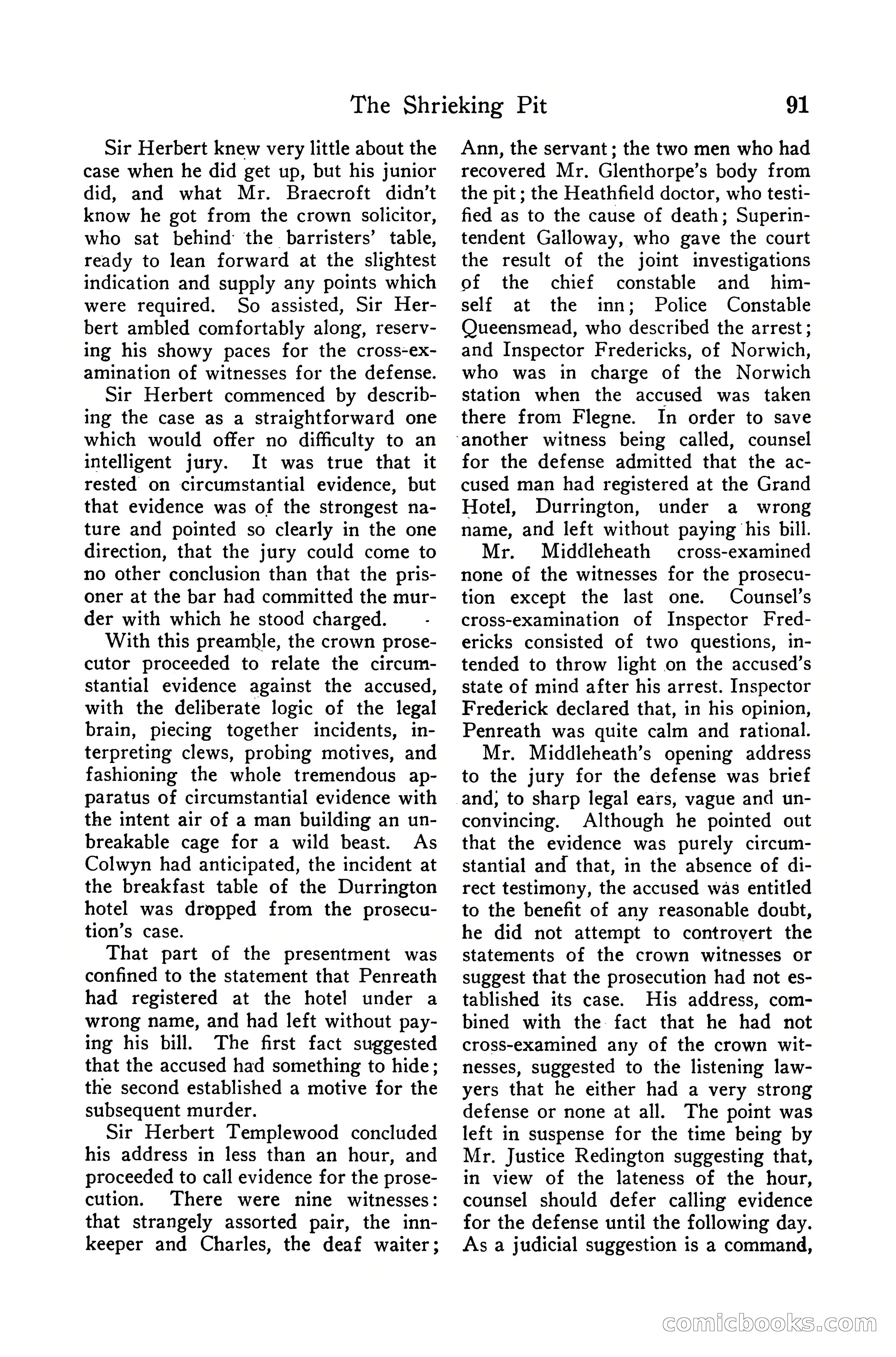 Detective Story Magazine, December 10, 1918 — page 93 of 164
