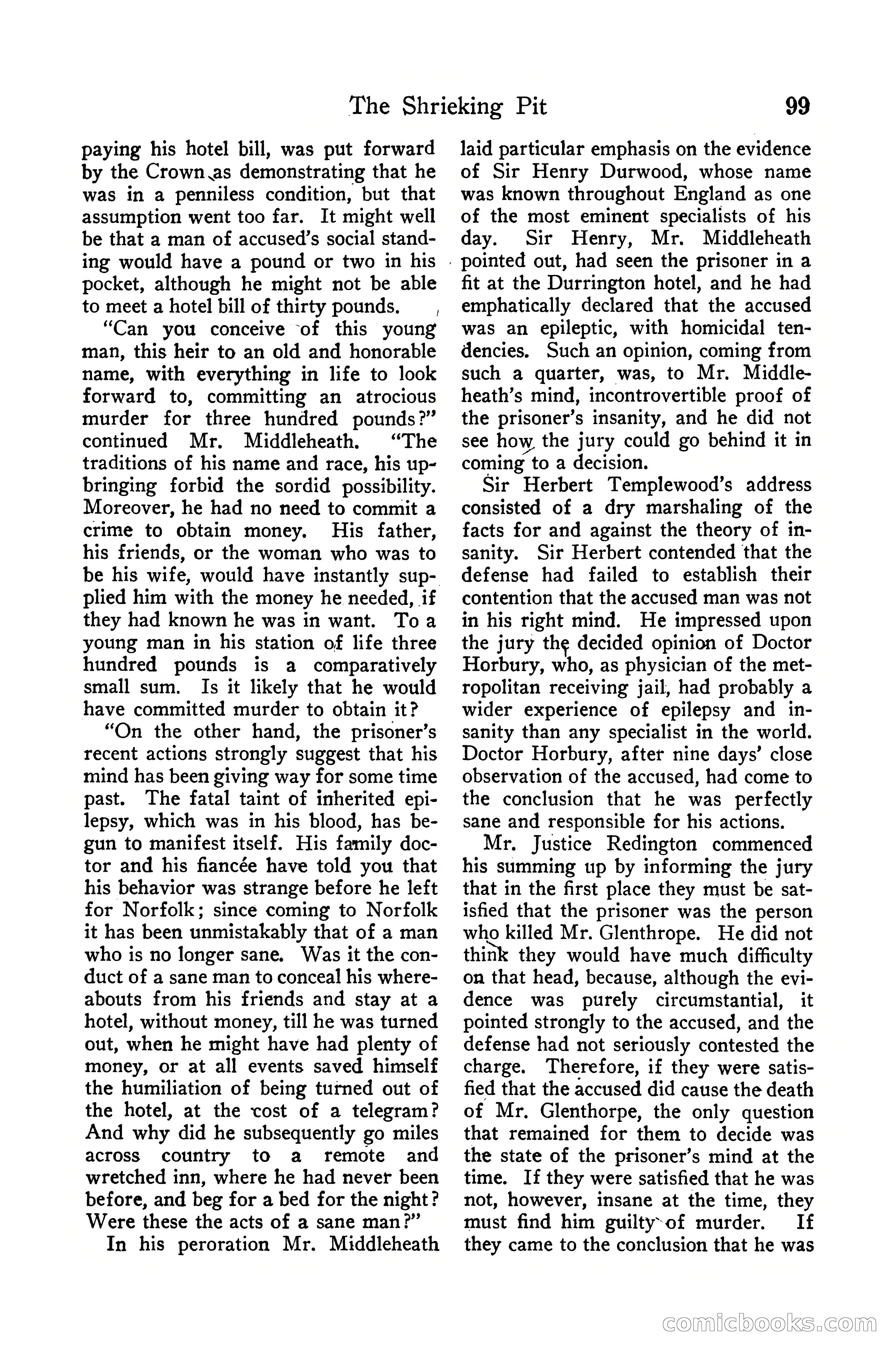 Detective Story Magazine, December 10, 1918 — page 101 of 164