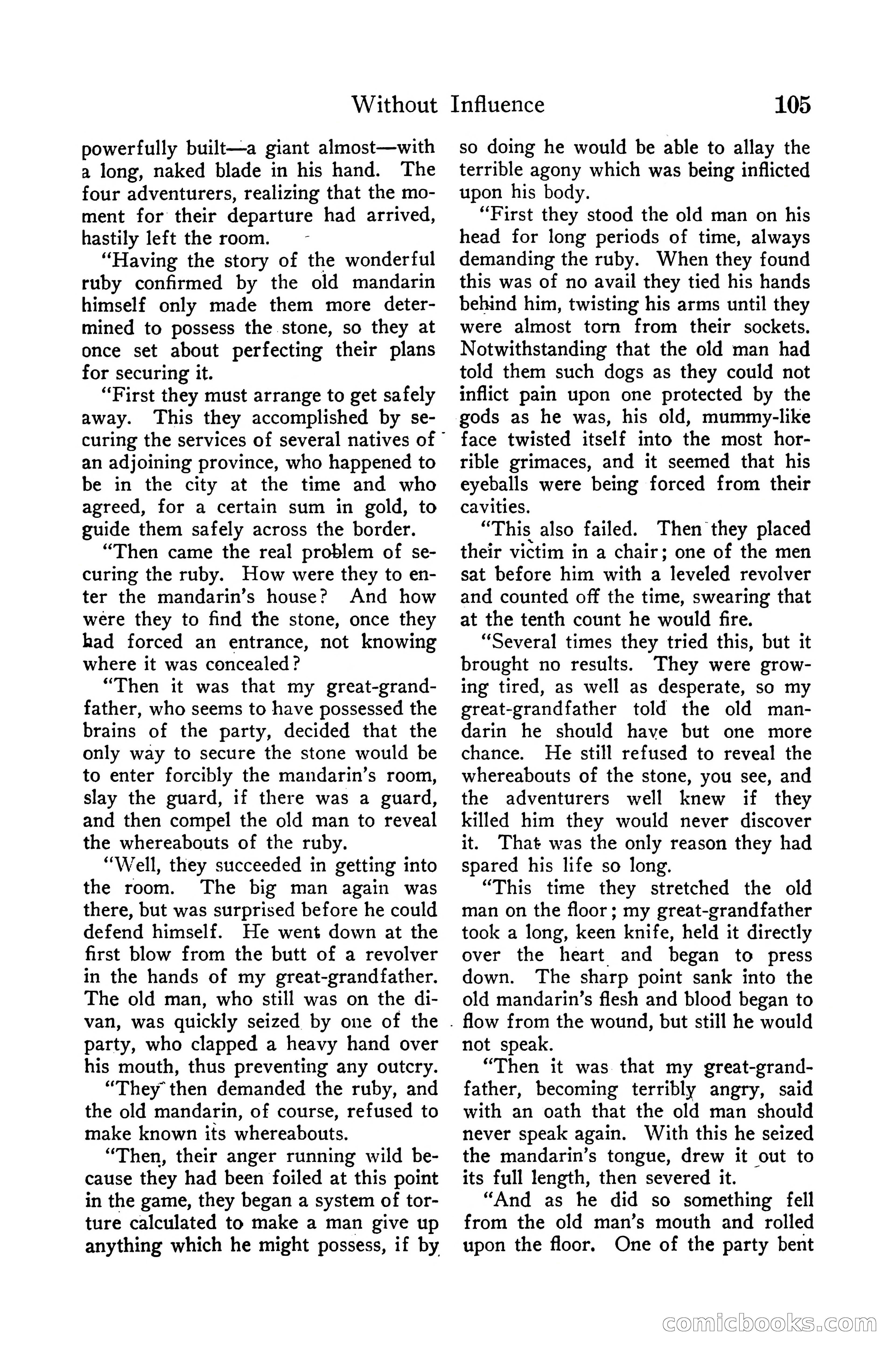 Detective Story Magazine, December 10, 1918 — page 107 of 164