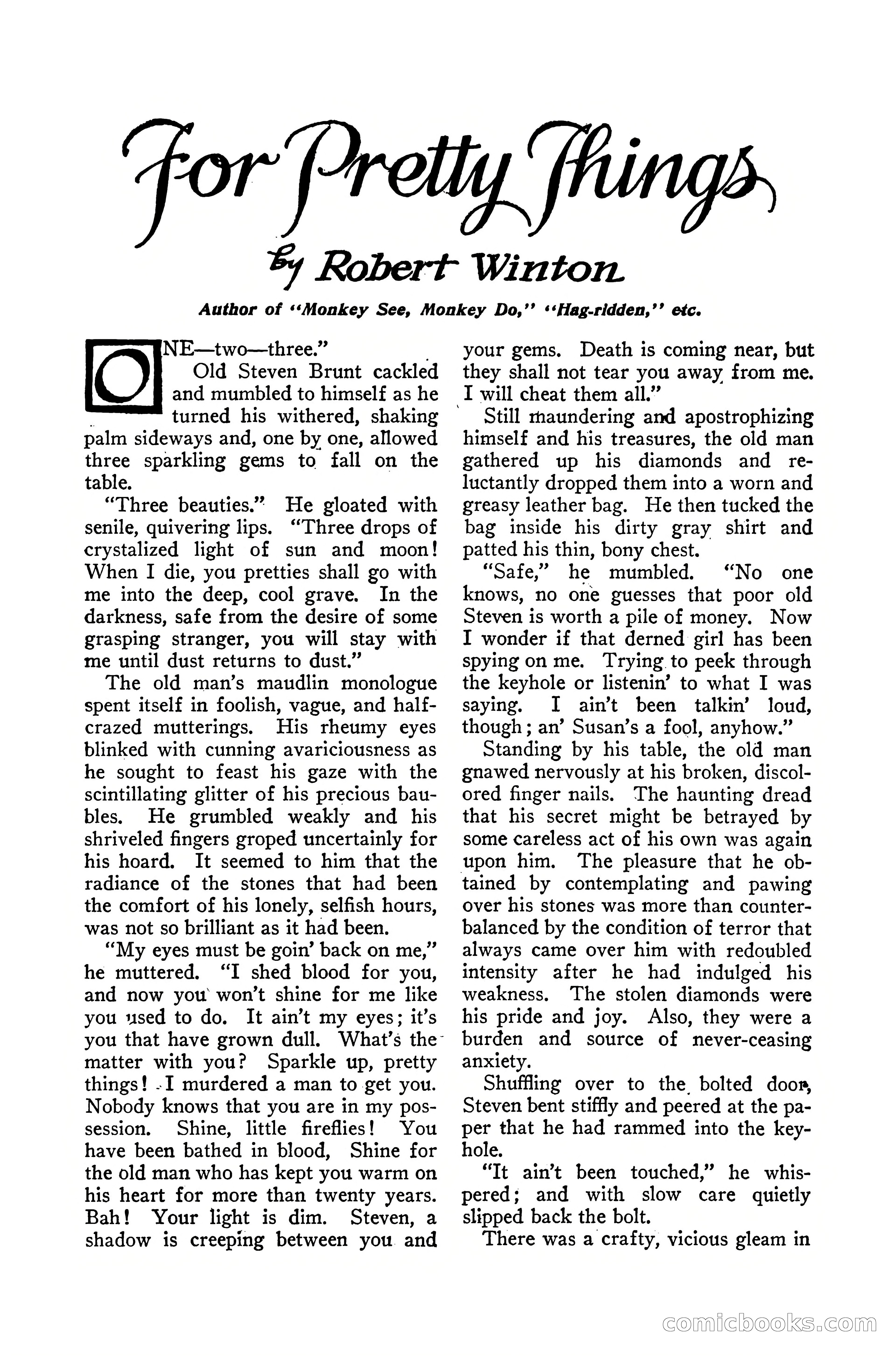 Detective Story Magazine, December 10, 1918 — page 131 of 164