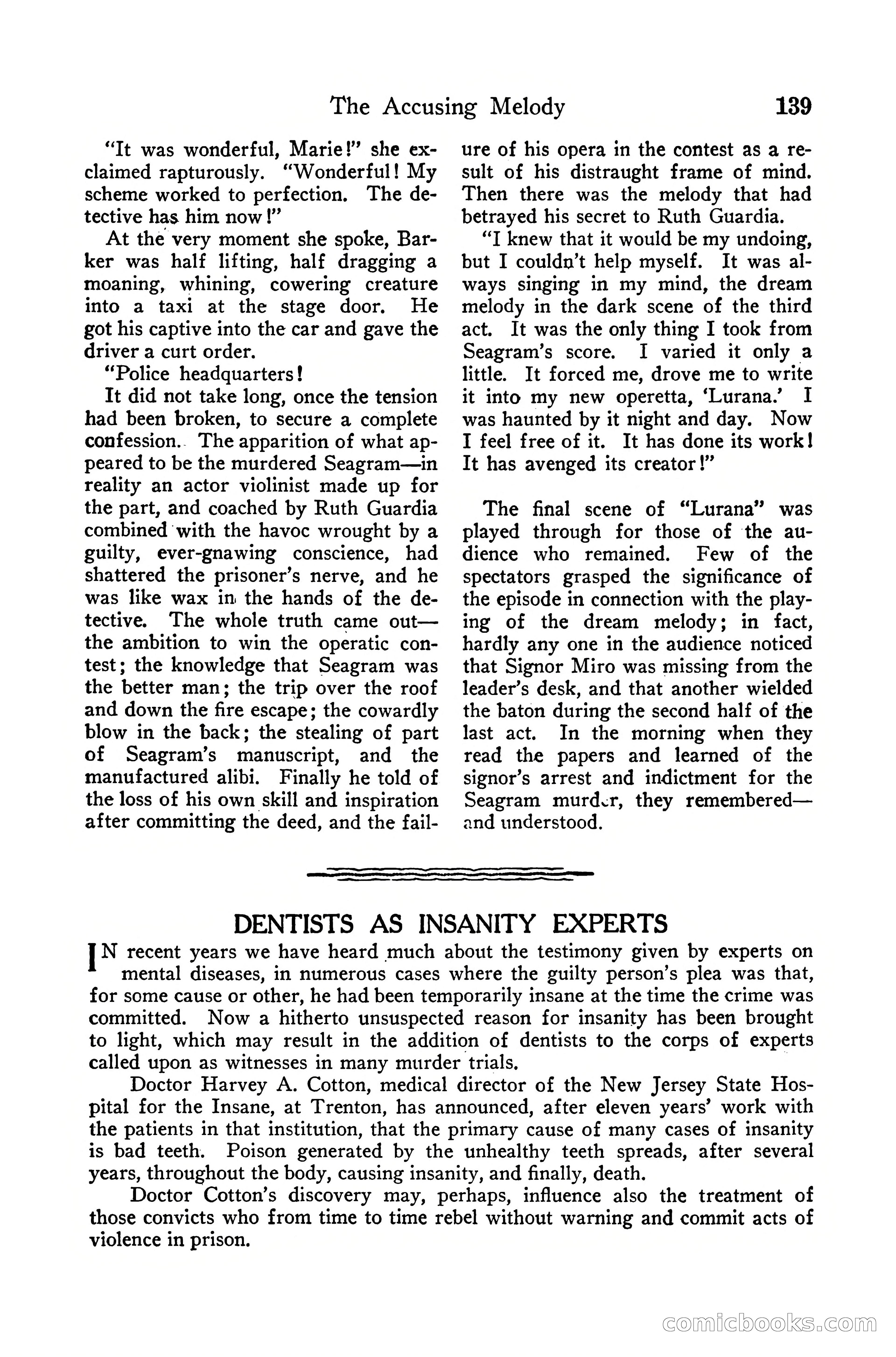 Detective Story Magazine, December 10, 1918 — page 141 of 164