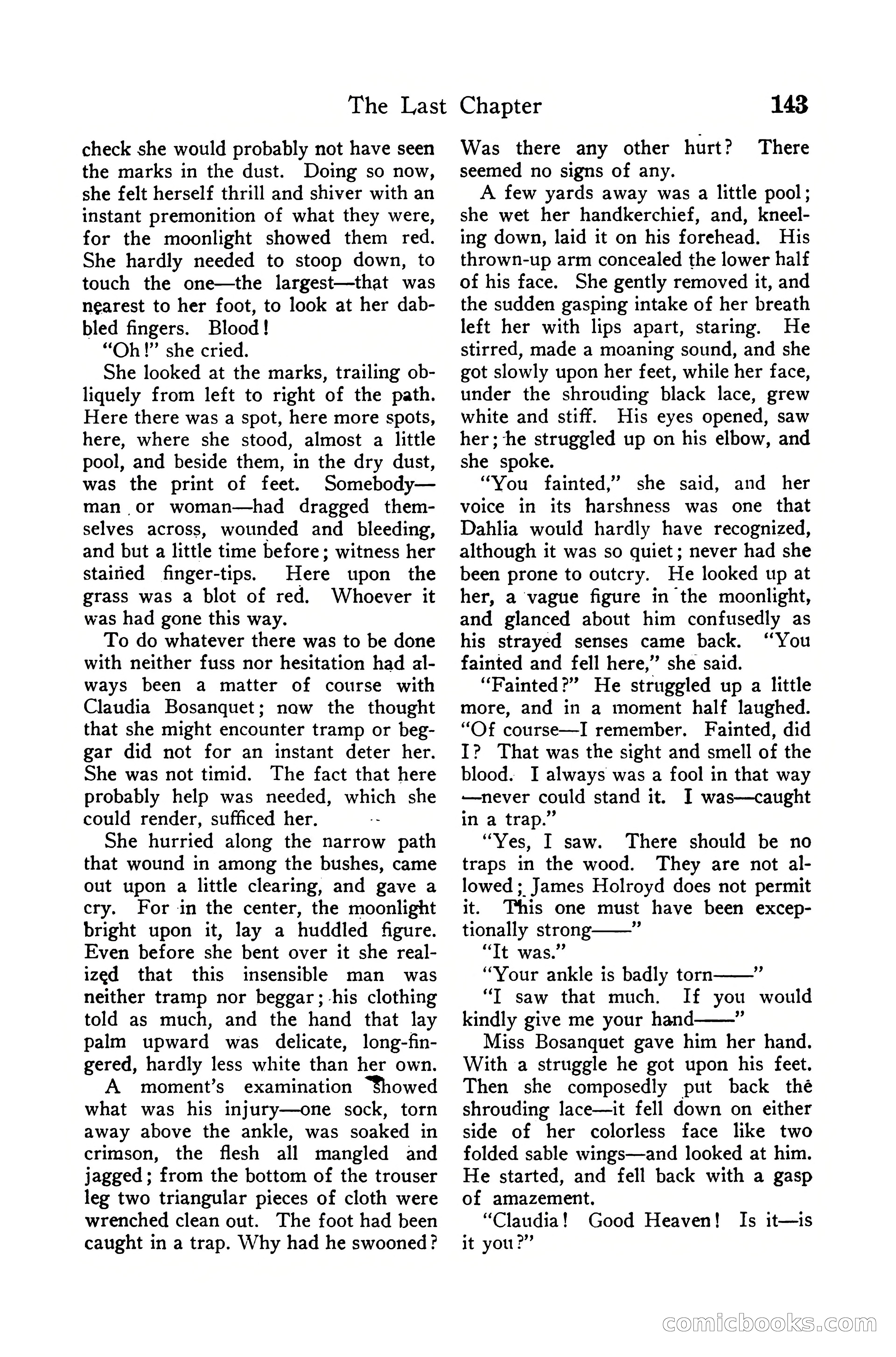 Detective Story Magazine, December 10, 1918 — page 145 of 164