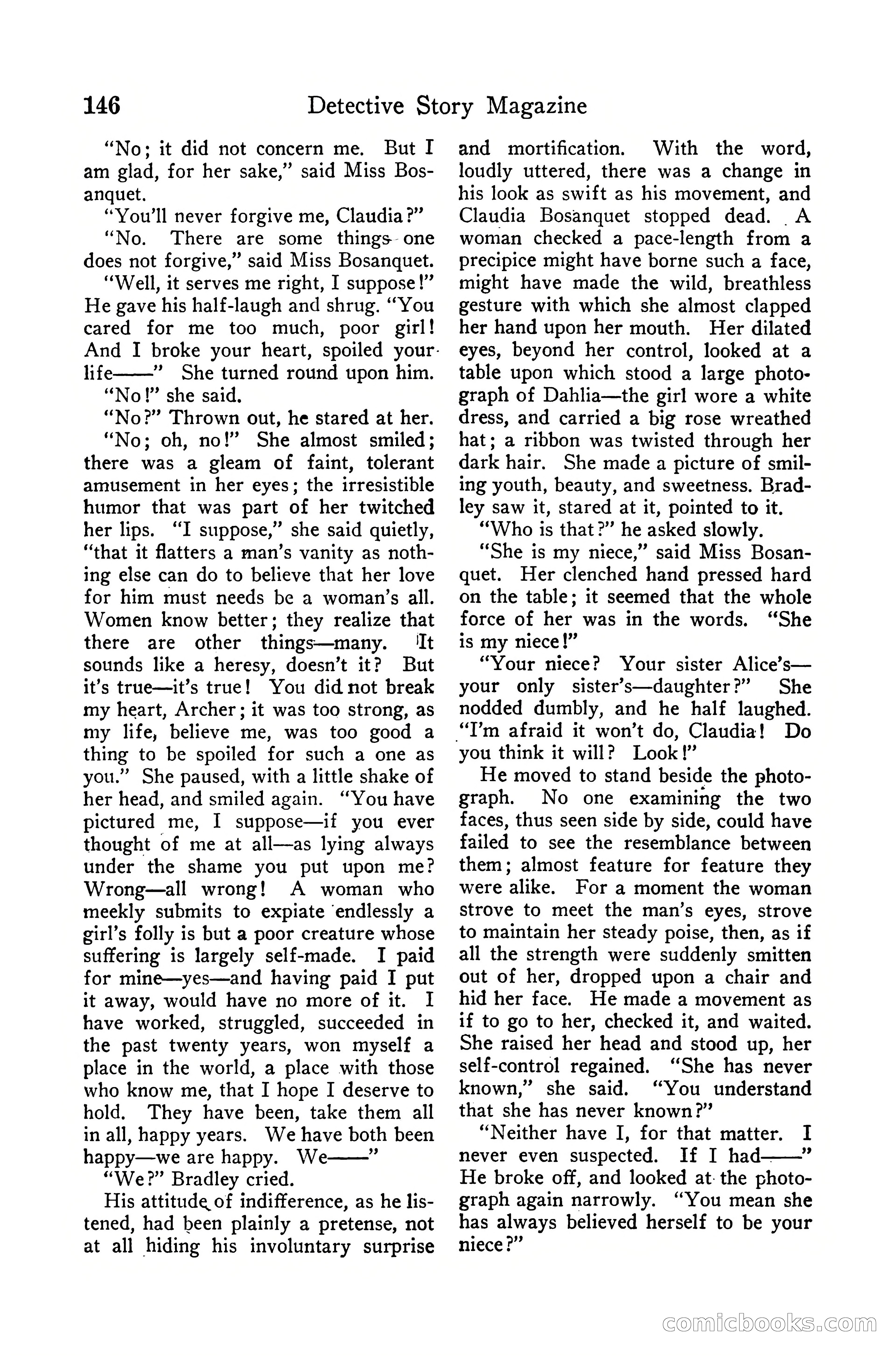 Detective Story Magazine, December 10, 1918 — page 148 of 164