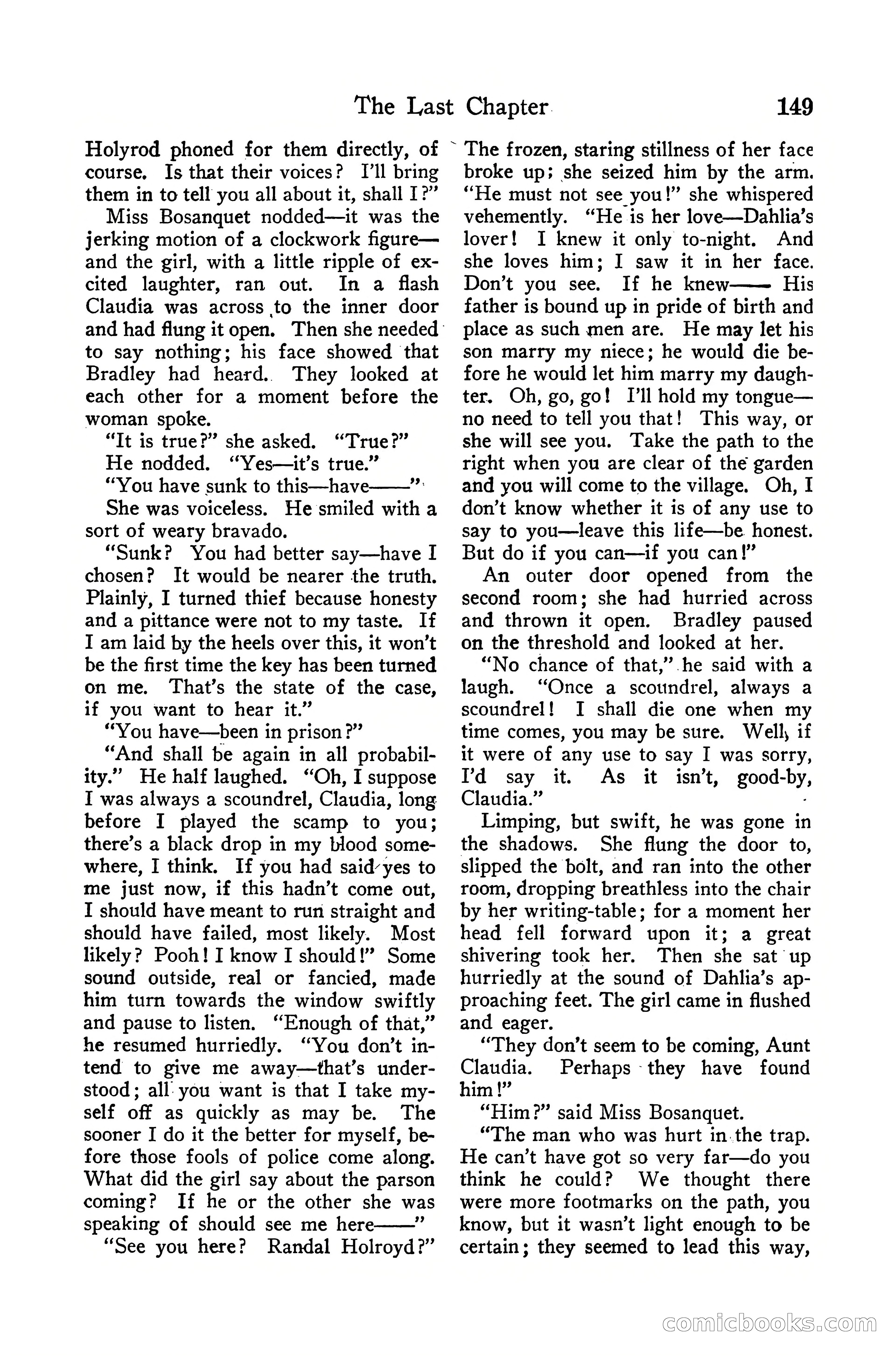 Detective Story Magazine, December 10, 1918 — page 151 of 164