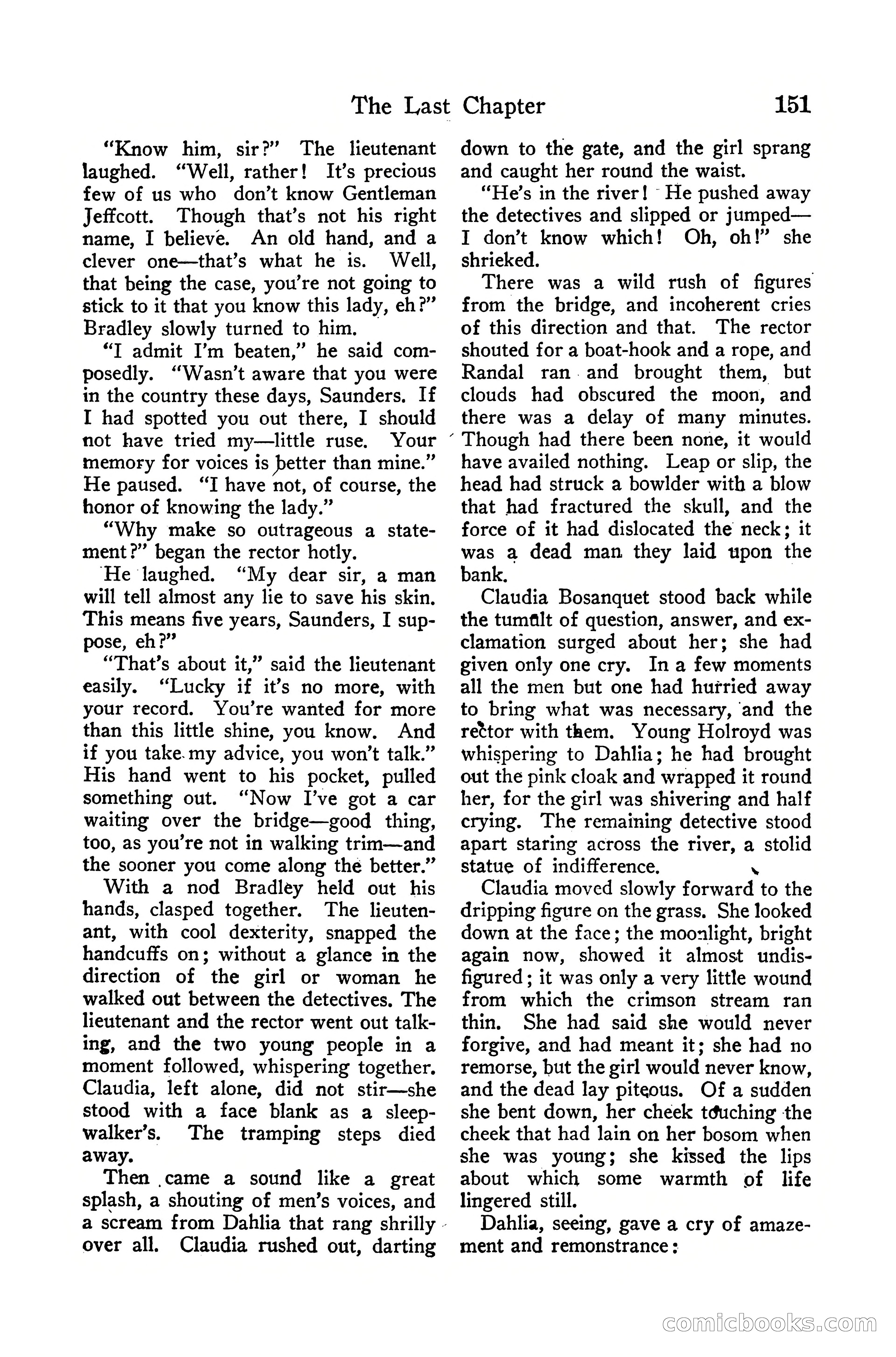 Detective Story Magazine, December 10, 1918 — page 153 of 164