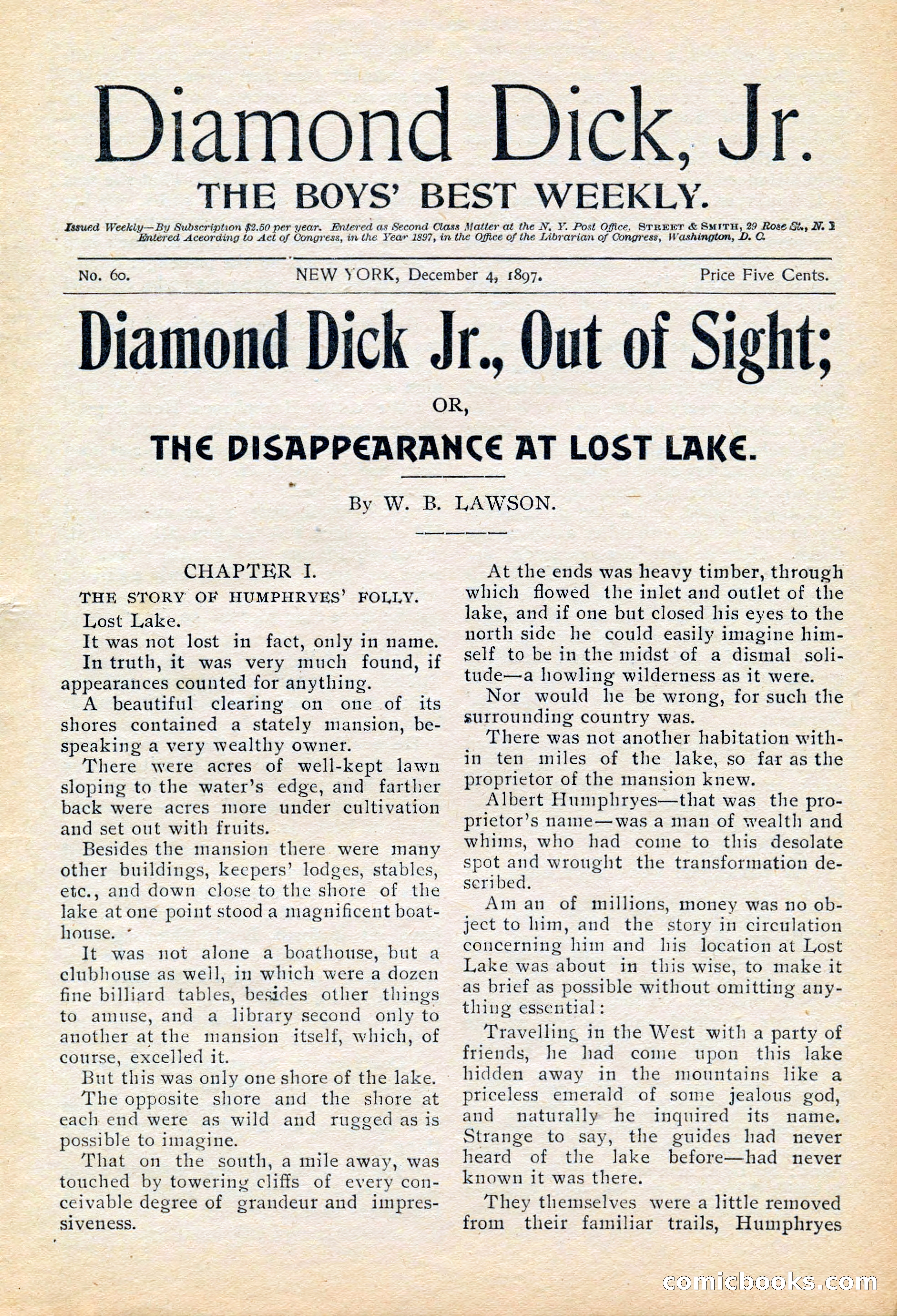 Diamond Dick, Jr. #60 — page 3 of 37