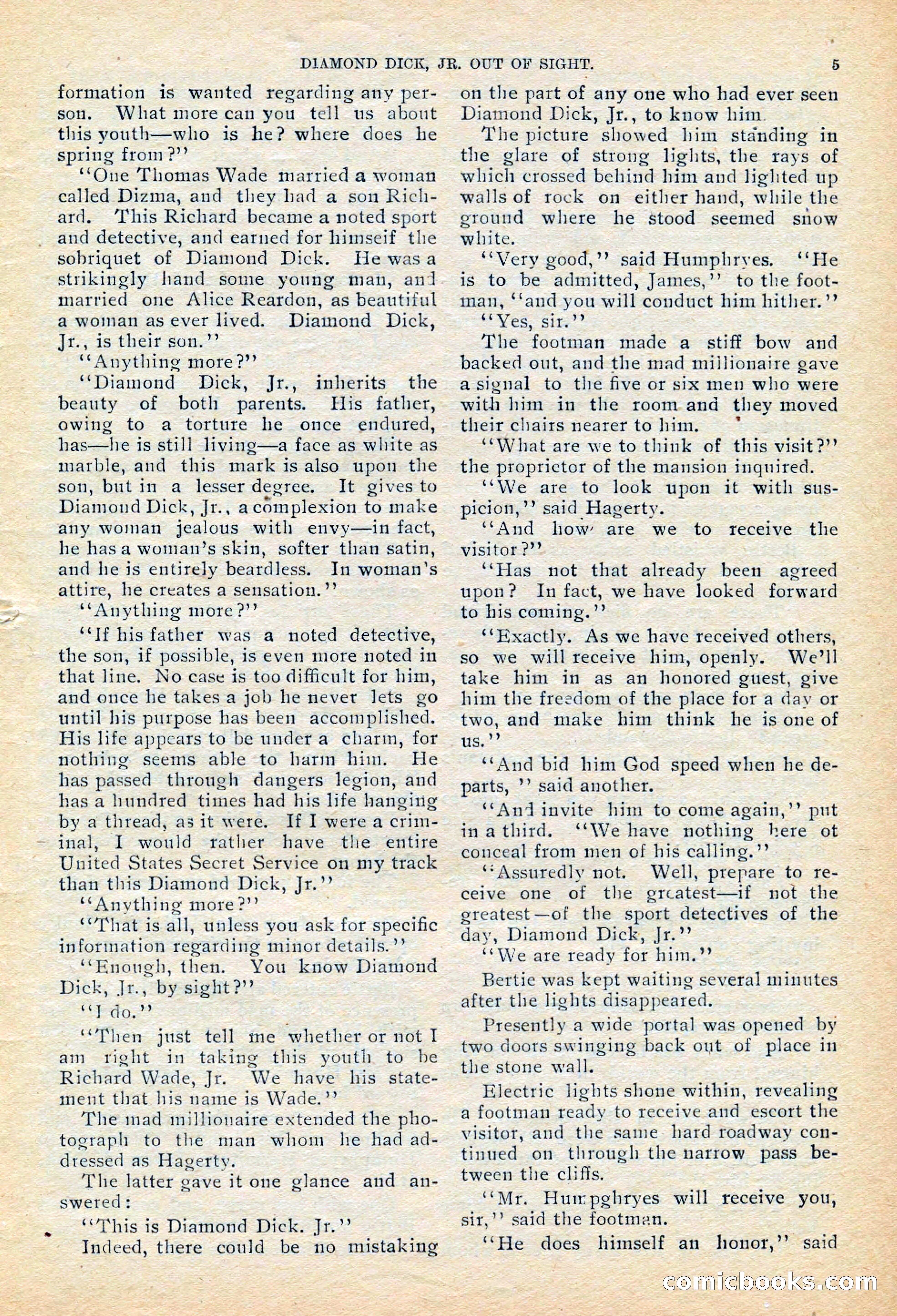 Diamond Dick, Jr. #60 — page 7 of 37