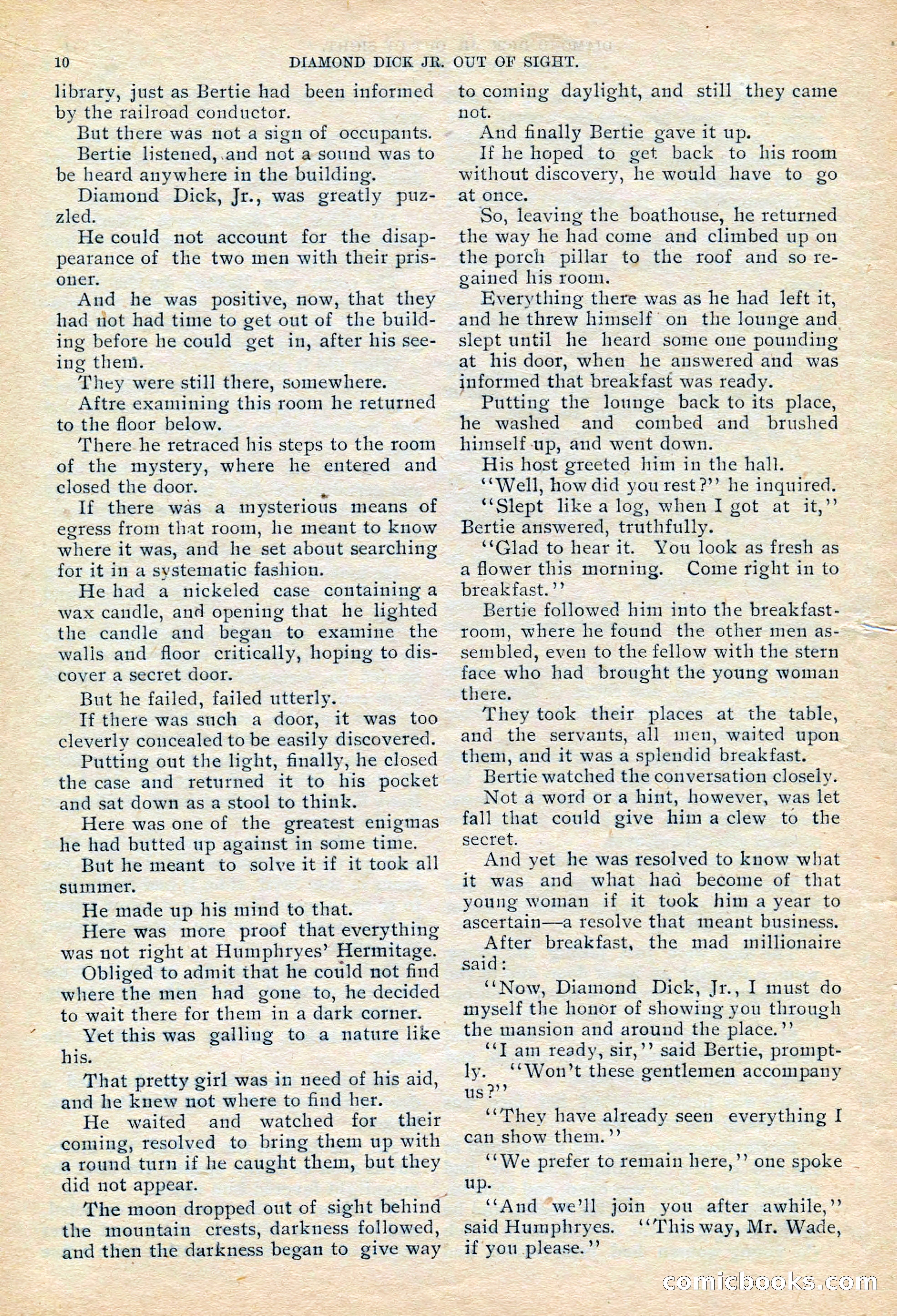 Diamond Dick, Jr. #60 — page 12 of 37