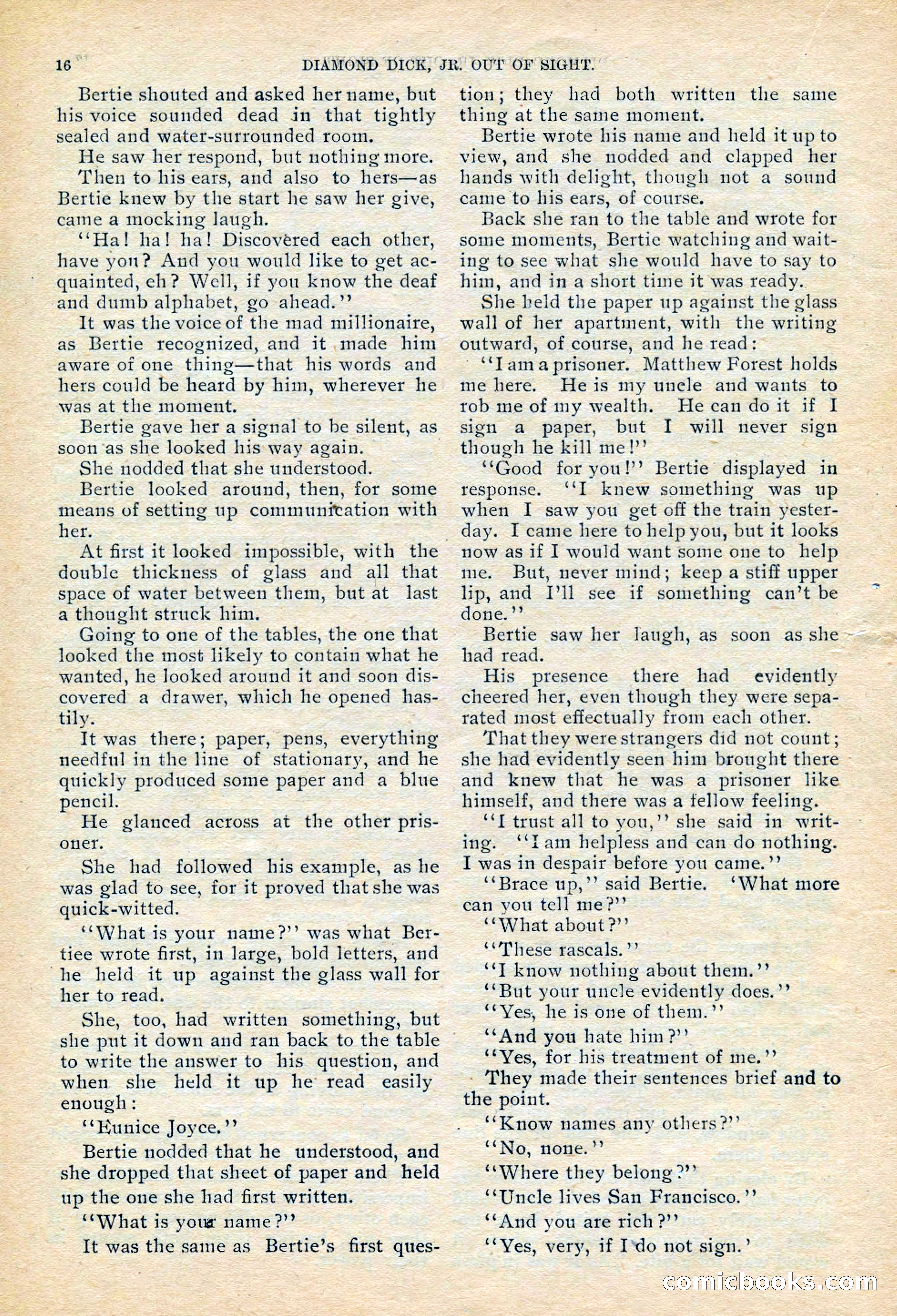 Diamond Dick, Jr. #60 — page 18 of 37