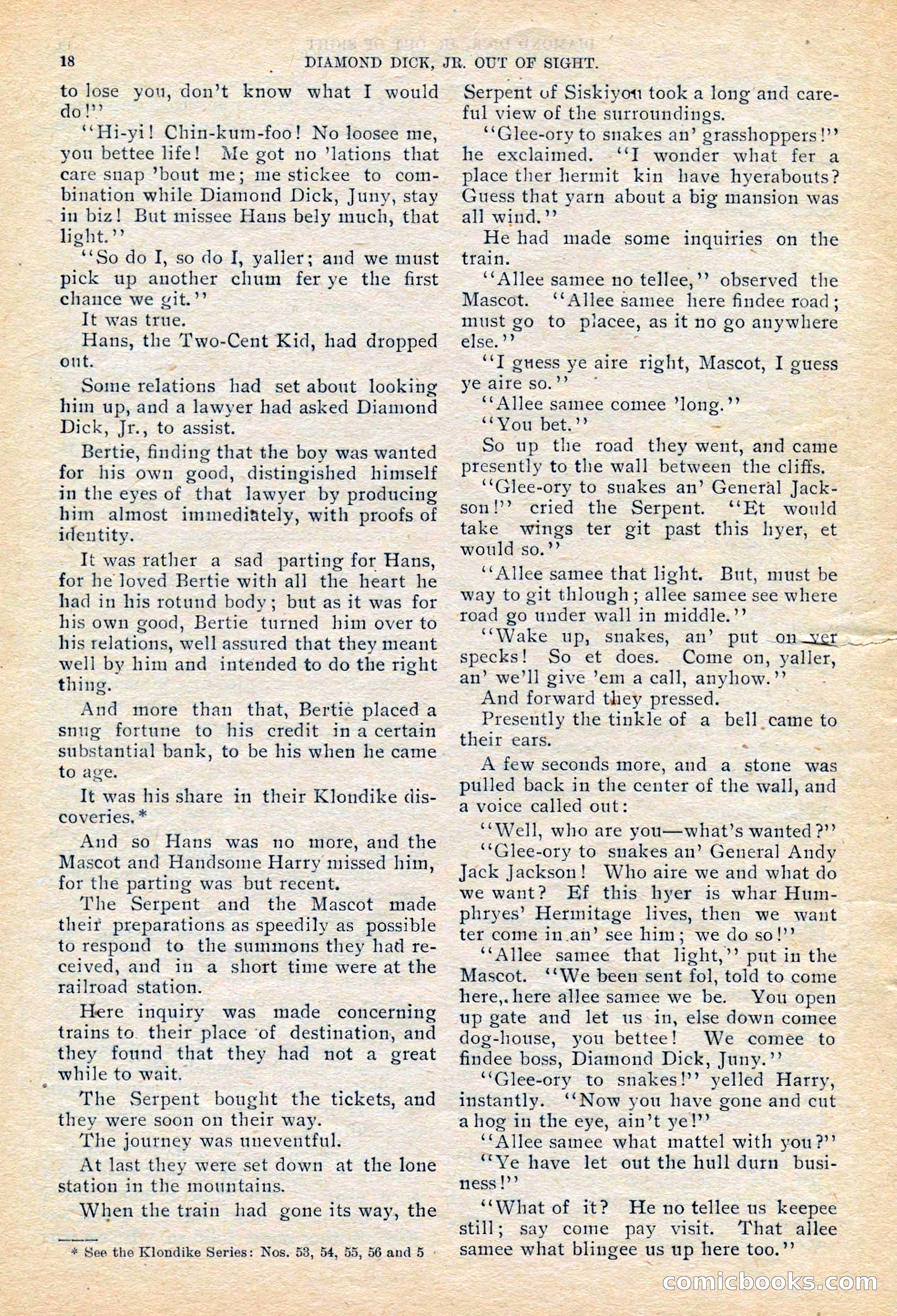 Diamond Dick, Jr. #60 — page 20 of 37