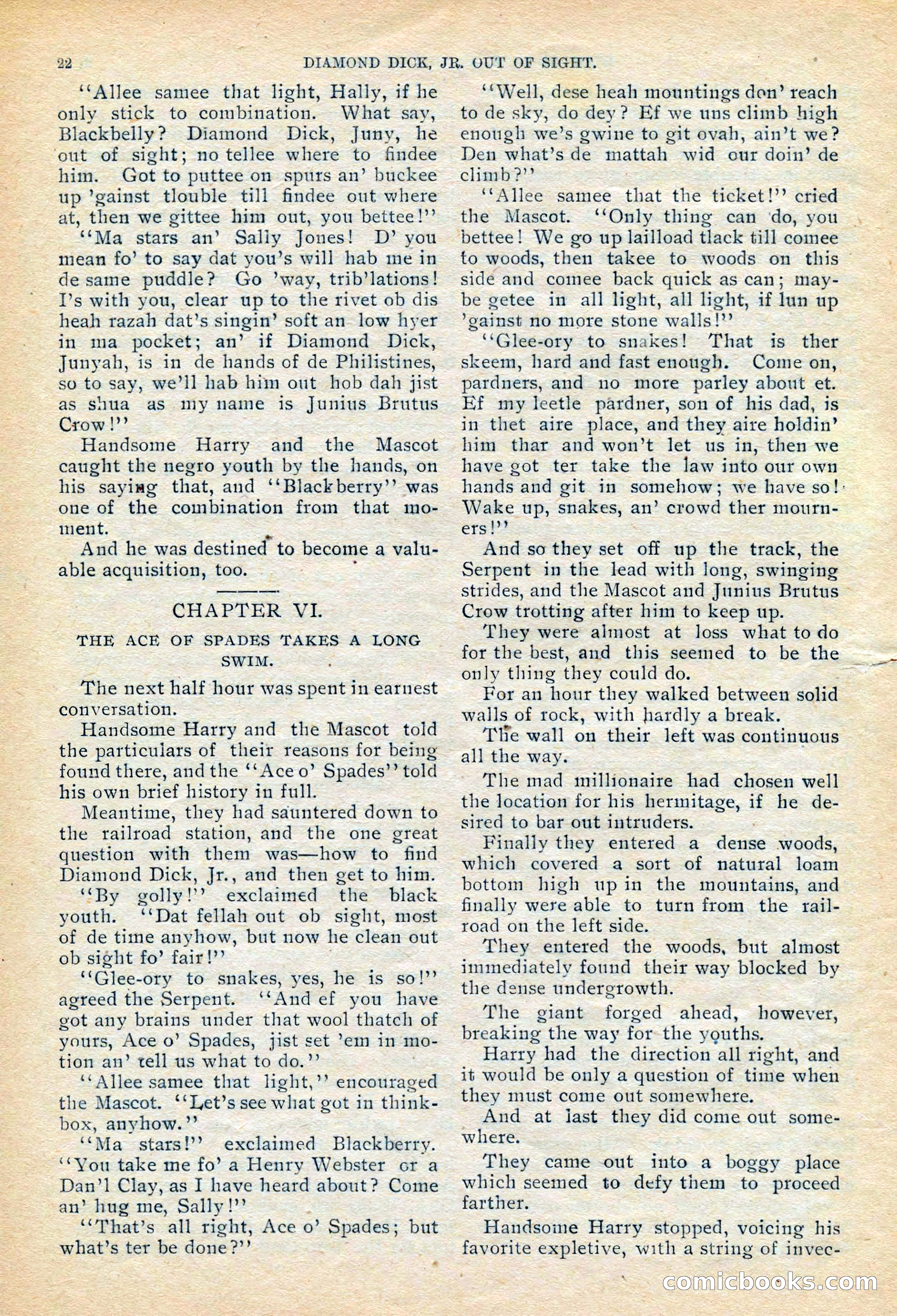 Diamond Dick, Jr. #60 — page 24 of 37