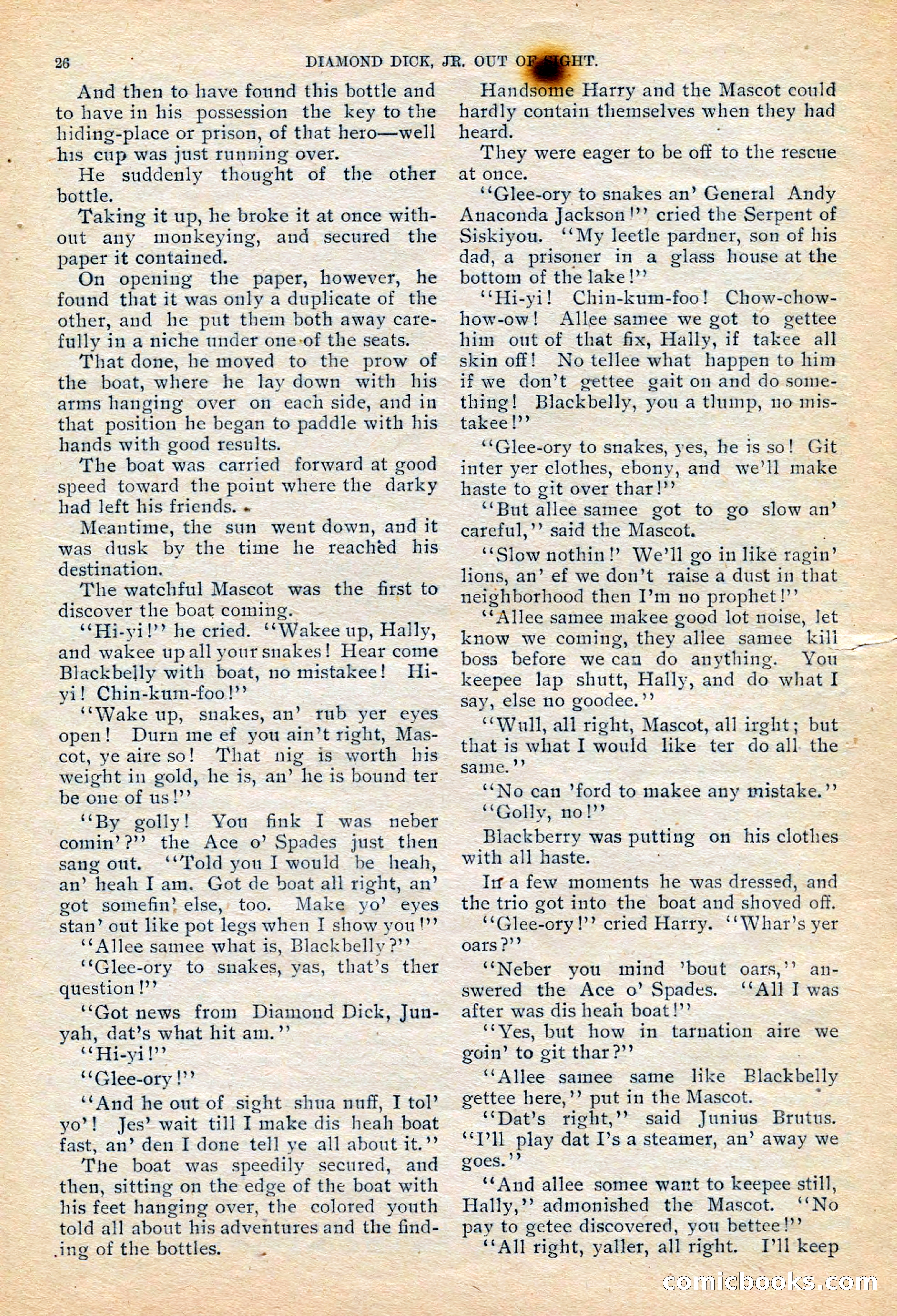 Diamond Dick, Jr. #60 — page 28 of 37