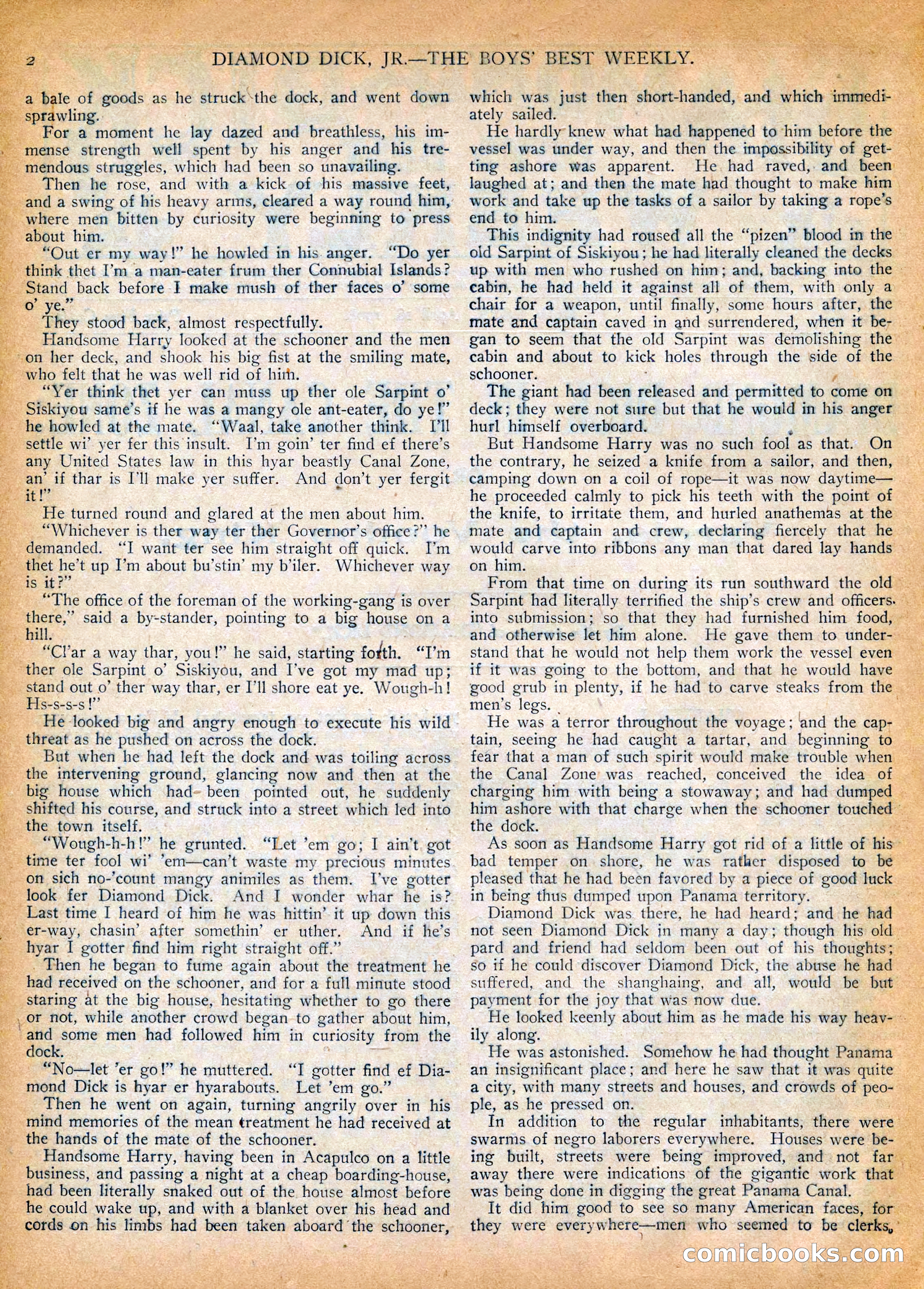 Diamond Dick Jr. #601 — page 4 of 37