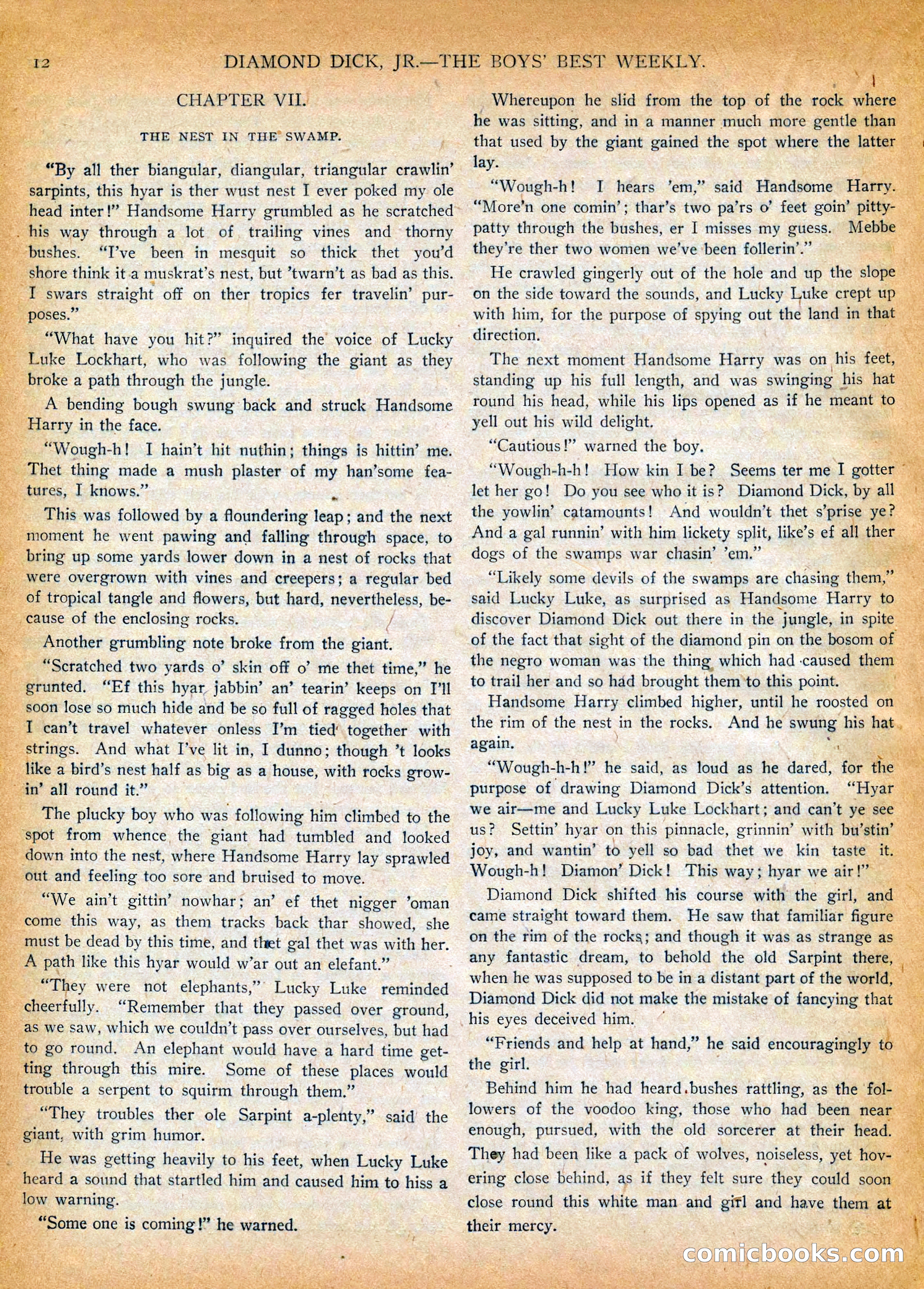 Diamond Dick Jr. #601 — page 14 of 37