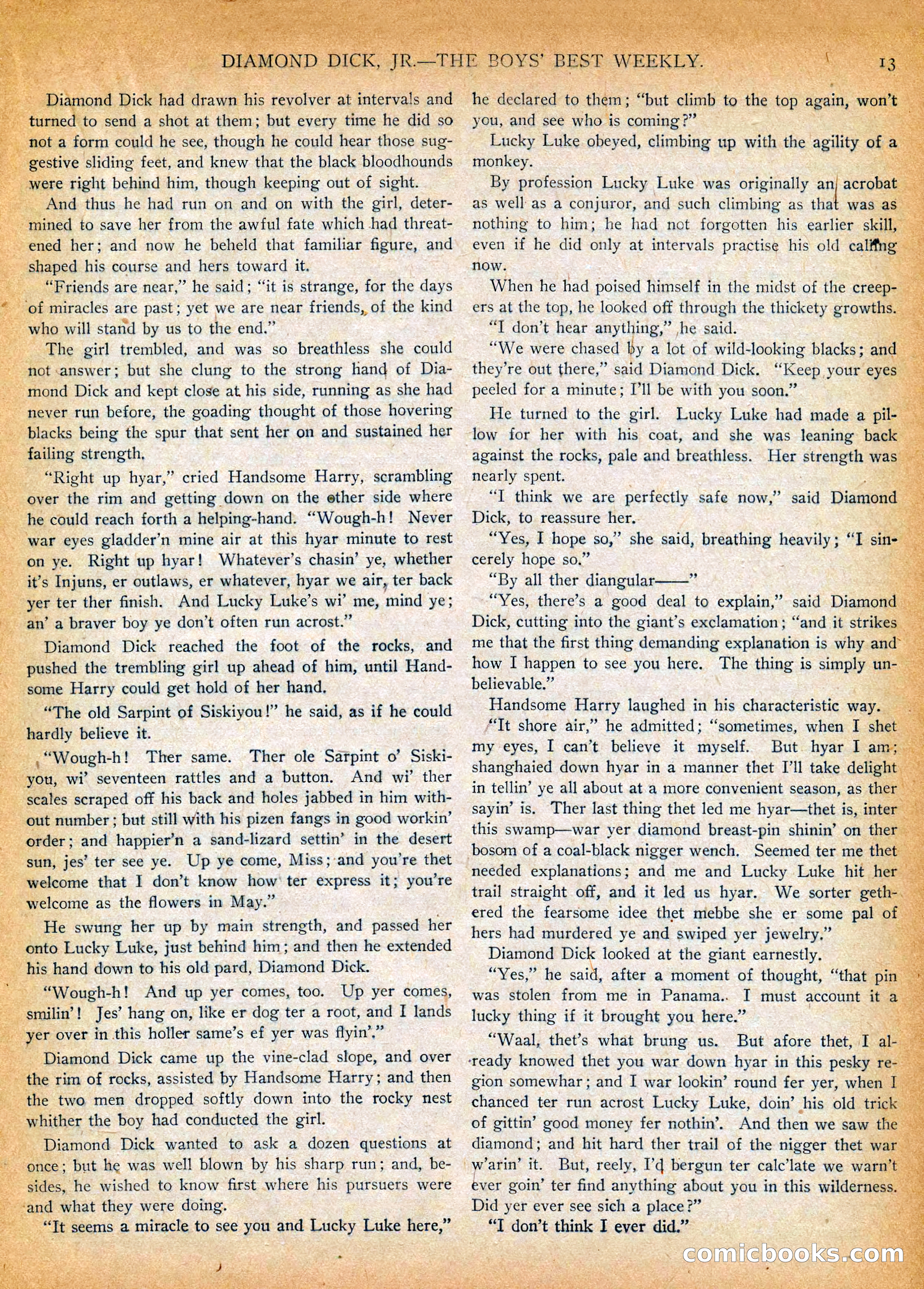 Diamond Dick Jr. #601 — page 15 of 37