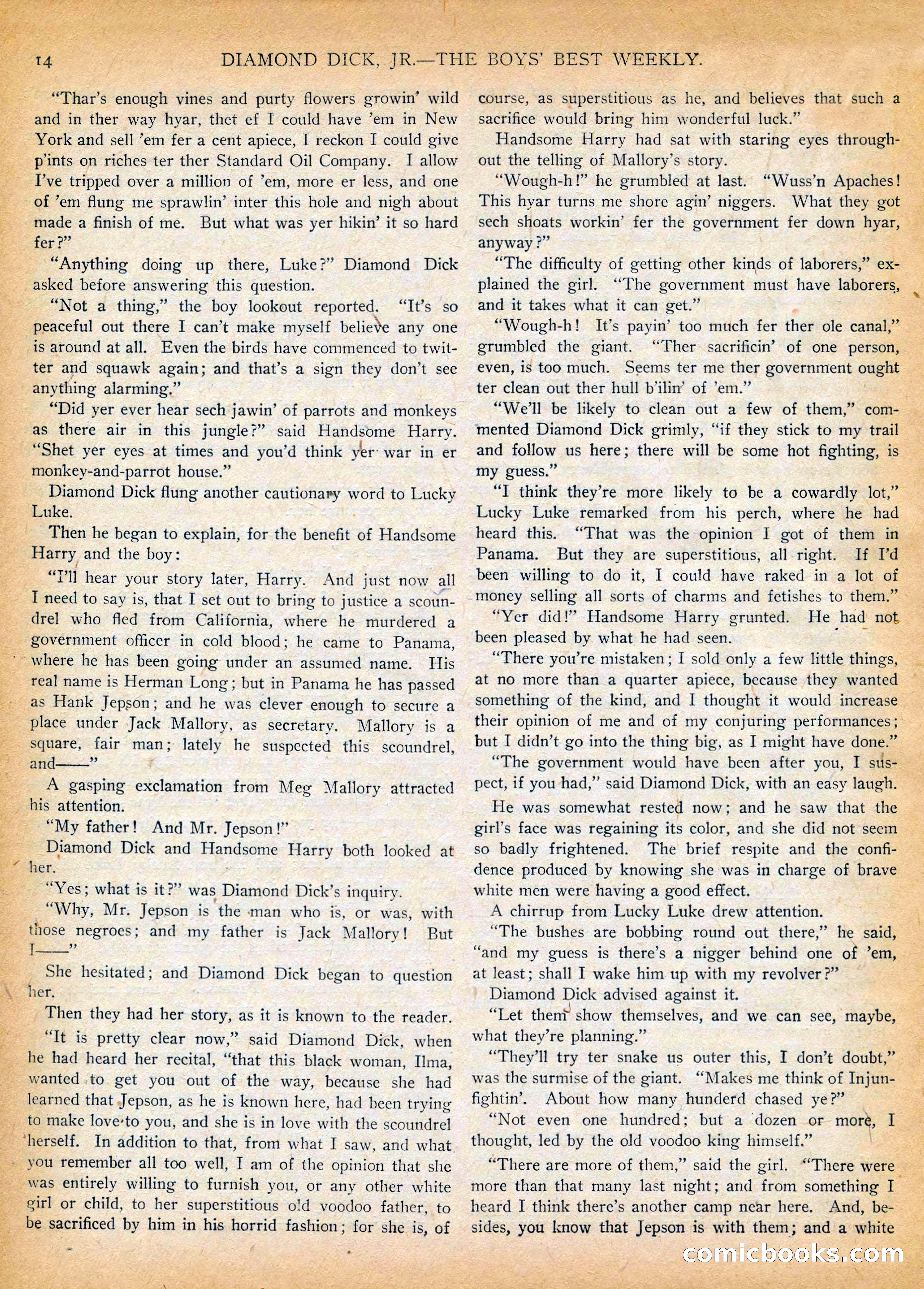 Diamond Dick Jr. #601 — page 16 of 37