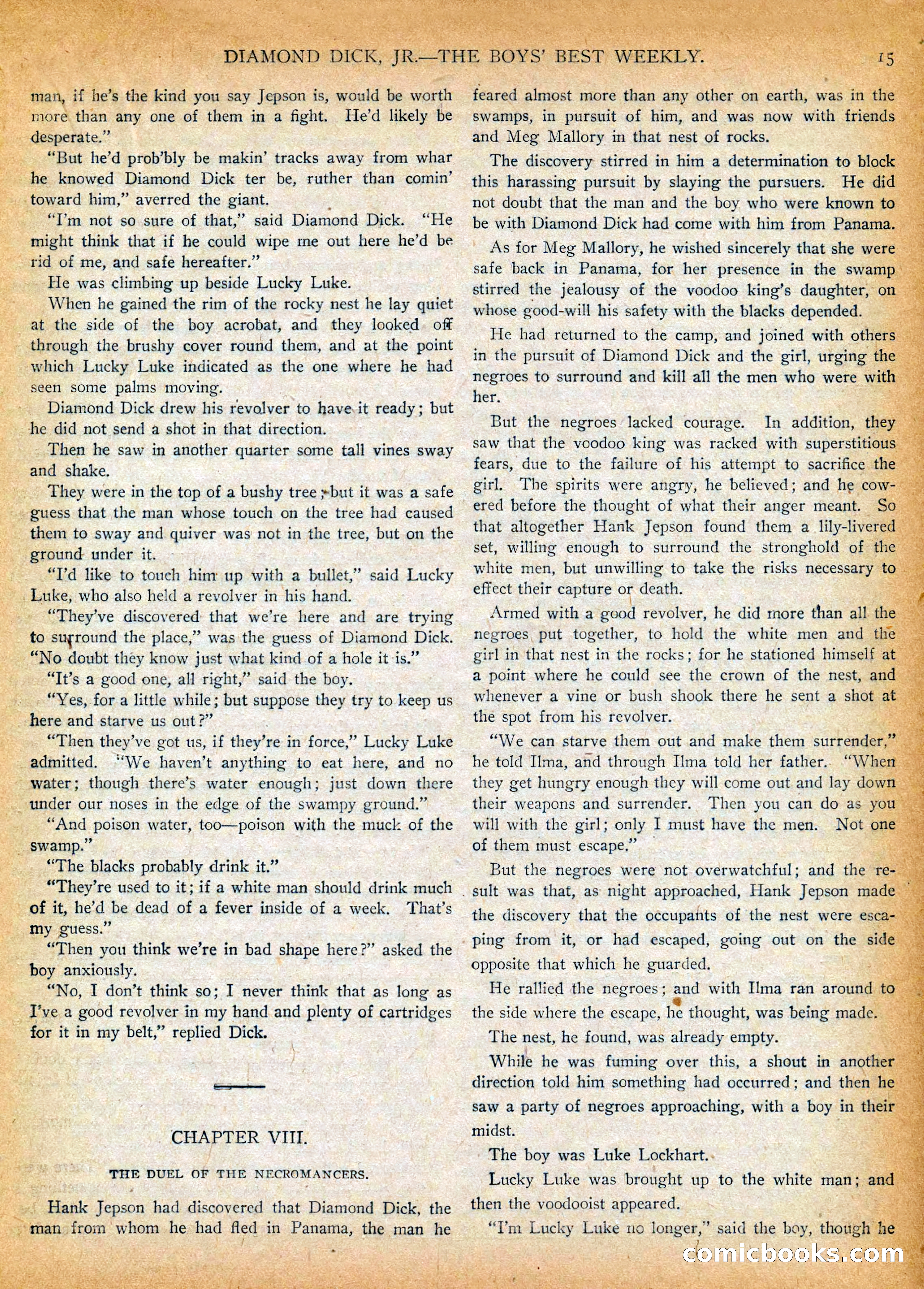 Diamond Dick Jr. #601 — page 17 of 37