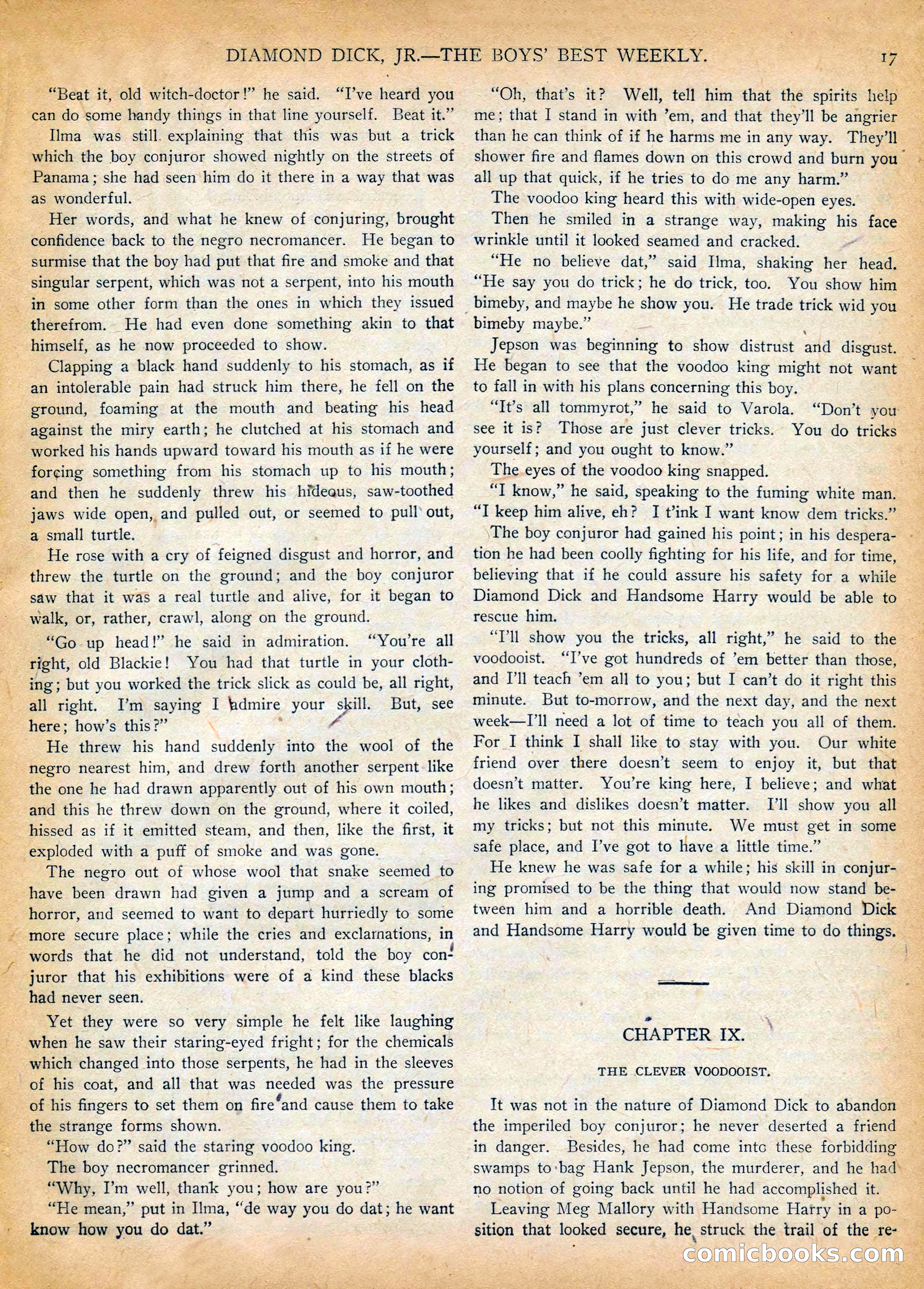 Diamond Dick Jr. #601 — page 19 of 37