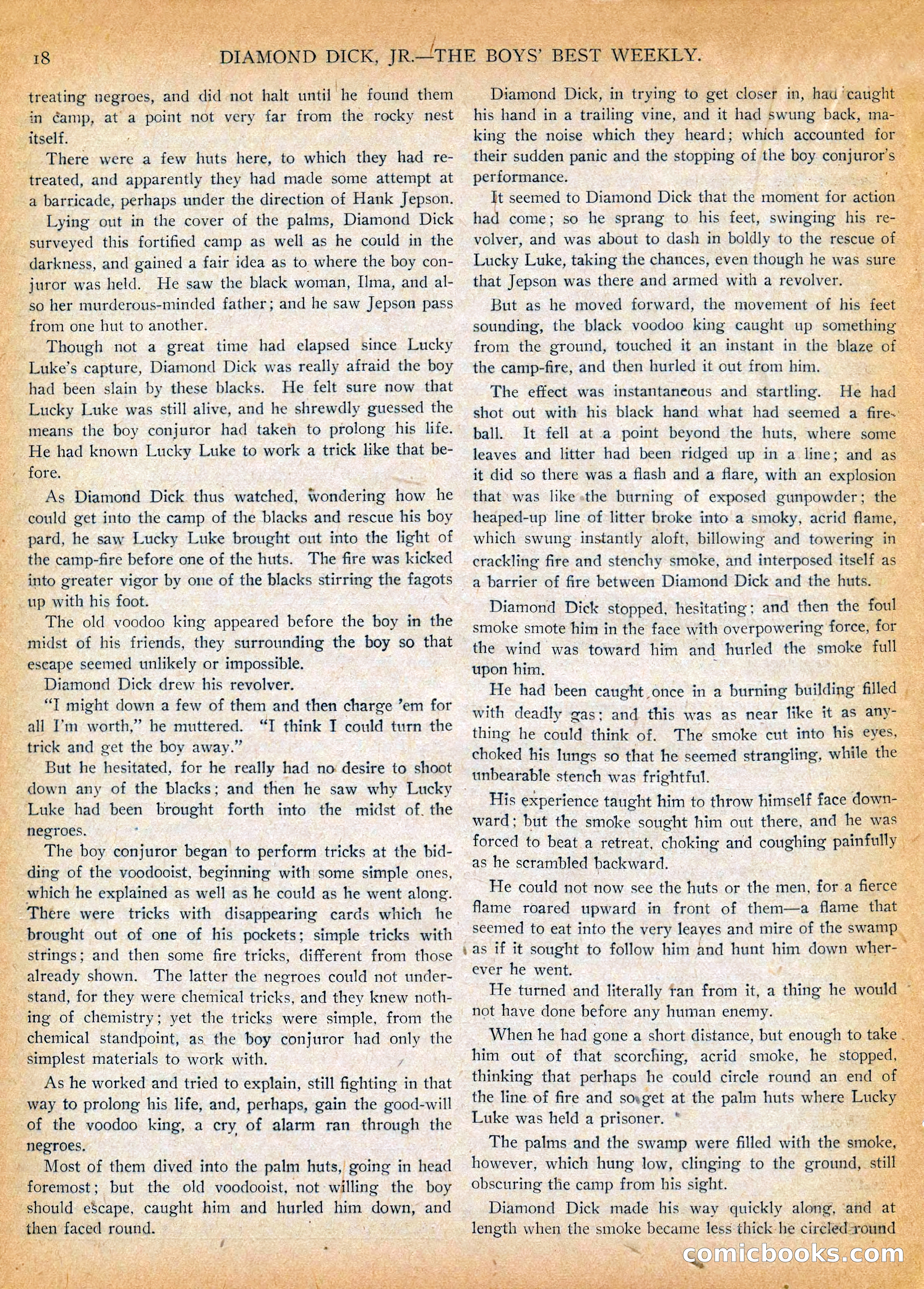 Diamond Dick Jr. #601 — page 20 of 37