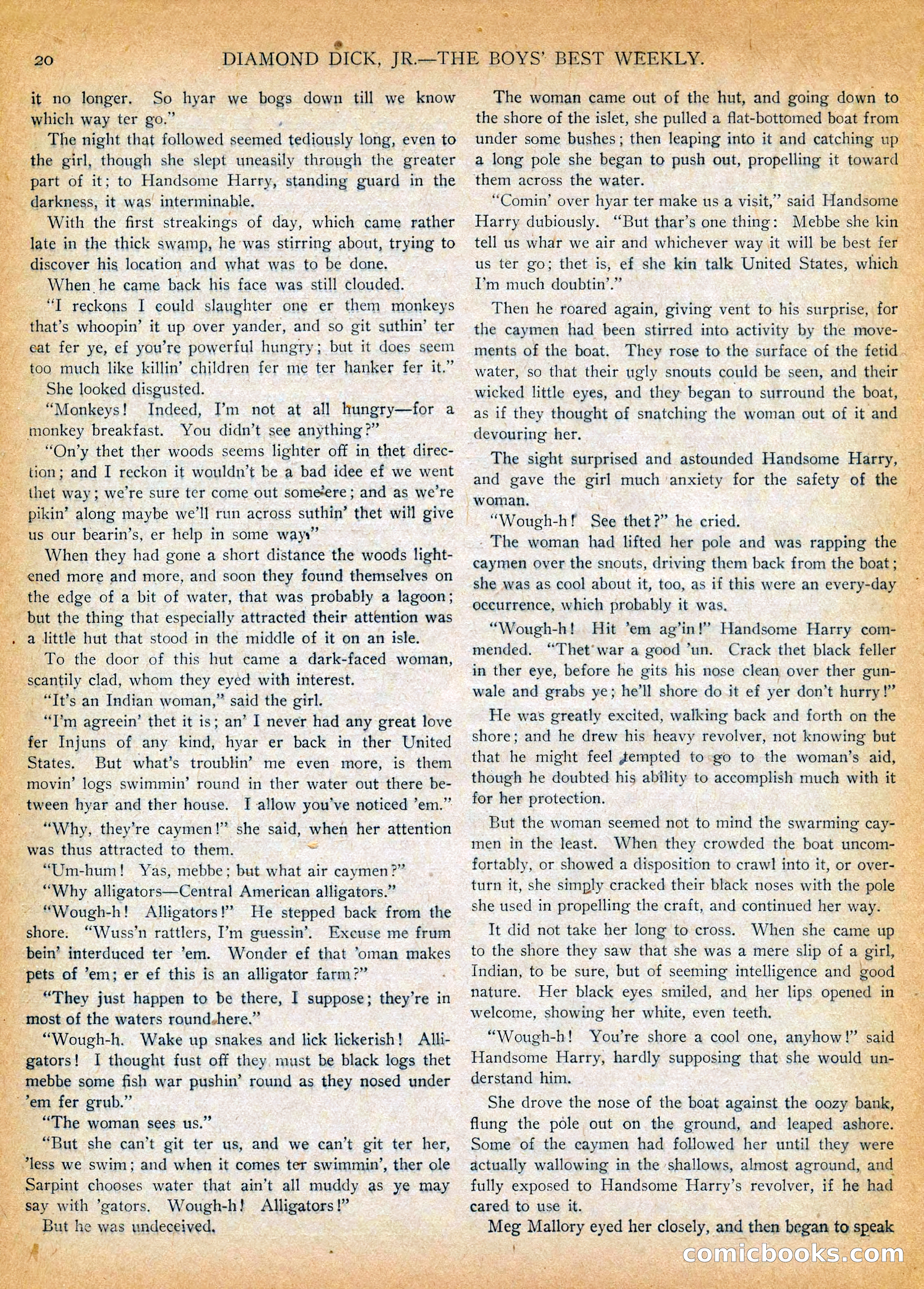 Diamond Dick Jr. #601 — page 22 of 37