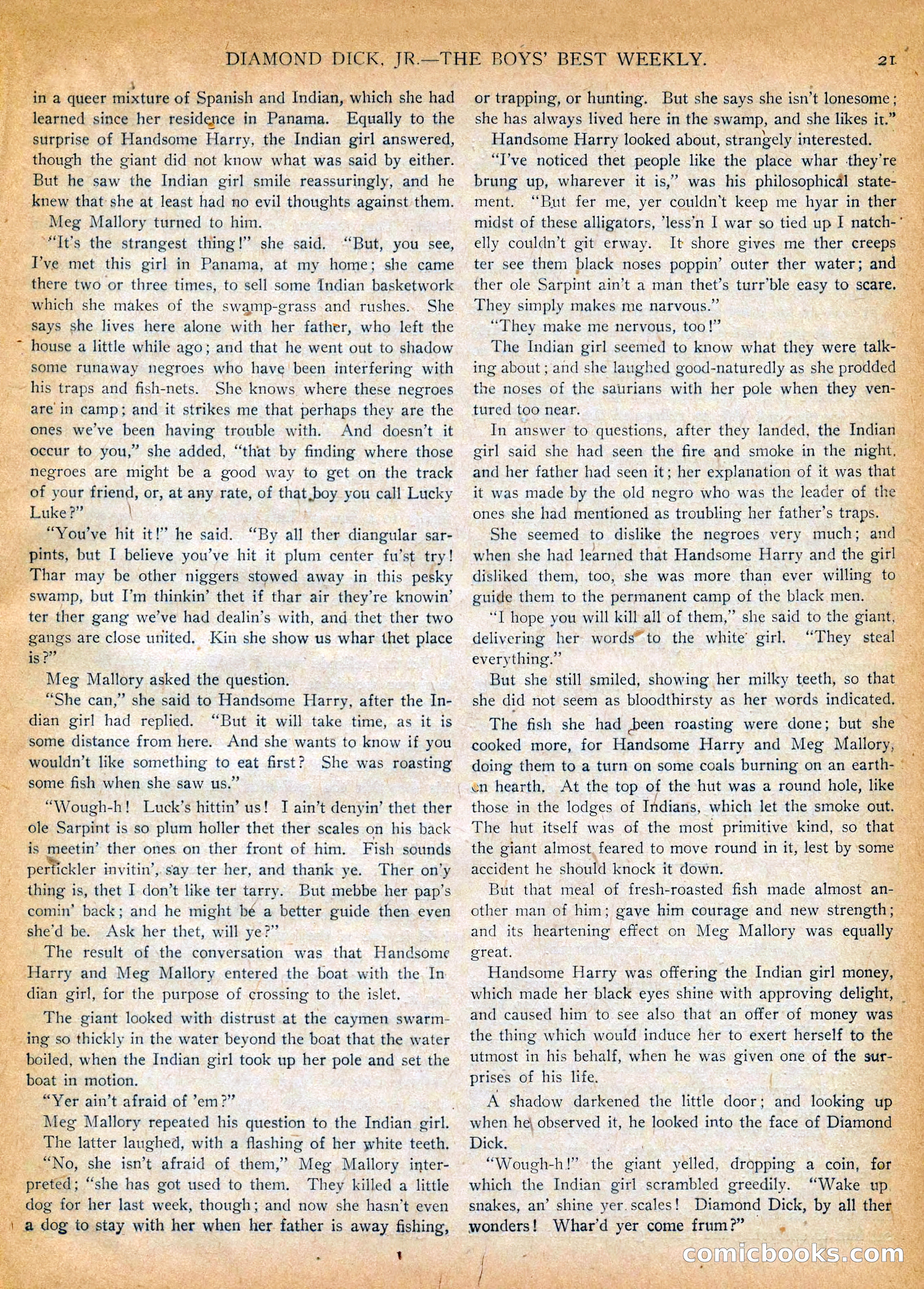 Diamond Dick Jr. #601 — page 23 of 37