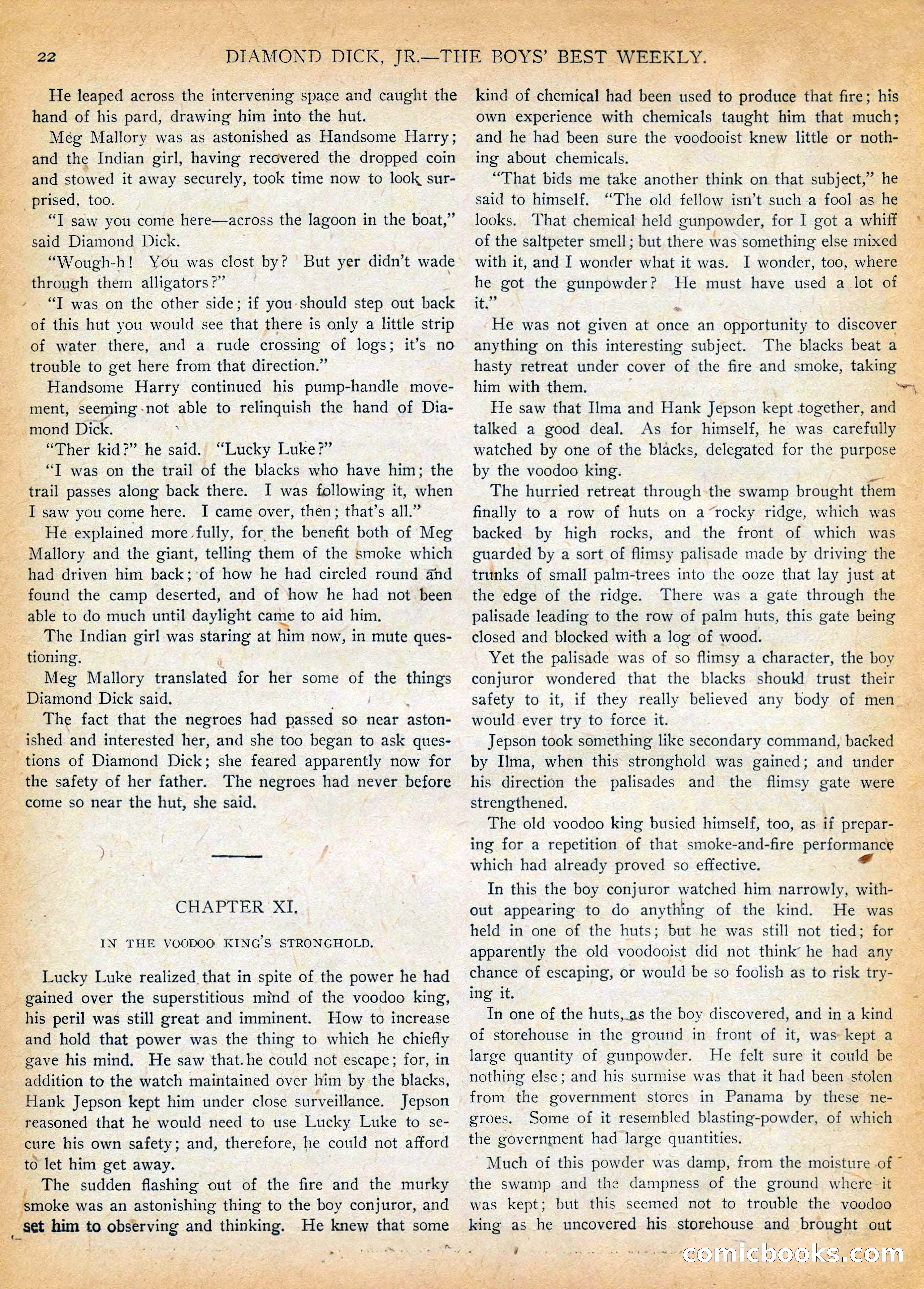 Diamond Dick Jr. #601 — page 24 of 37
