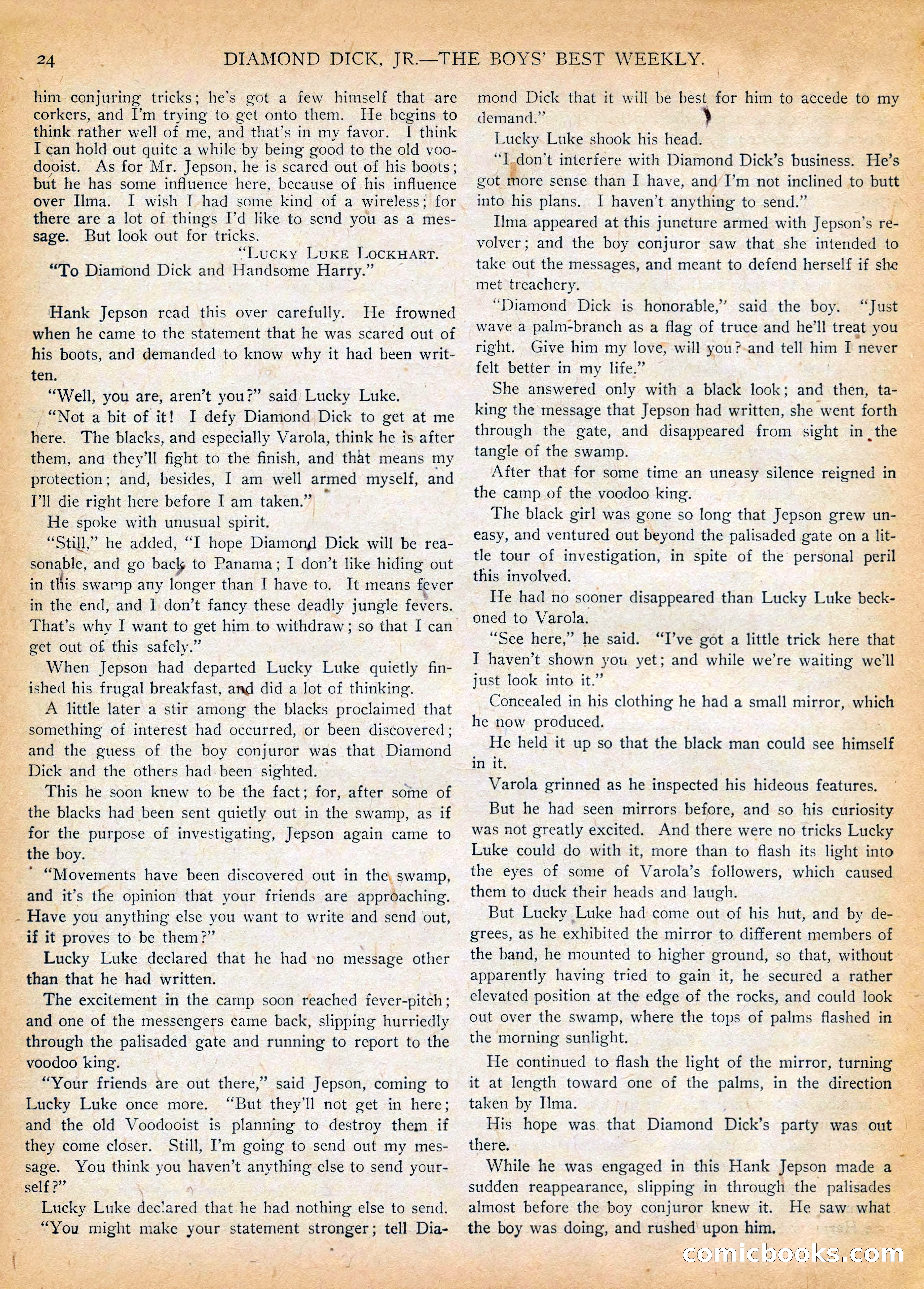 Diamond Dick Jr. #601 — page 26 of 37