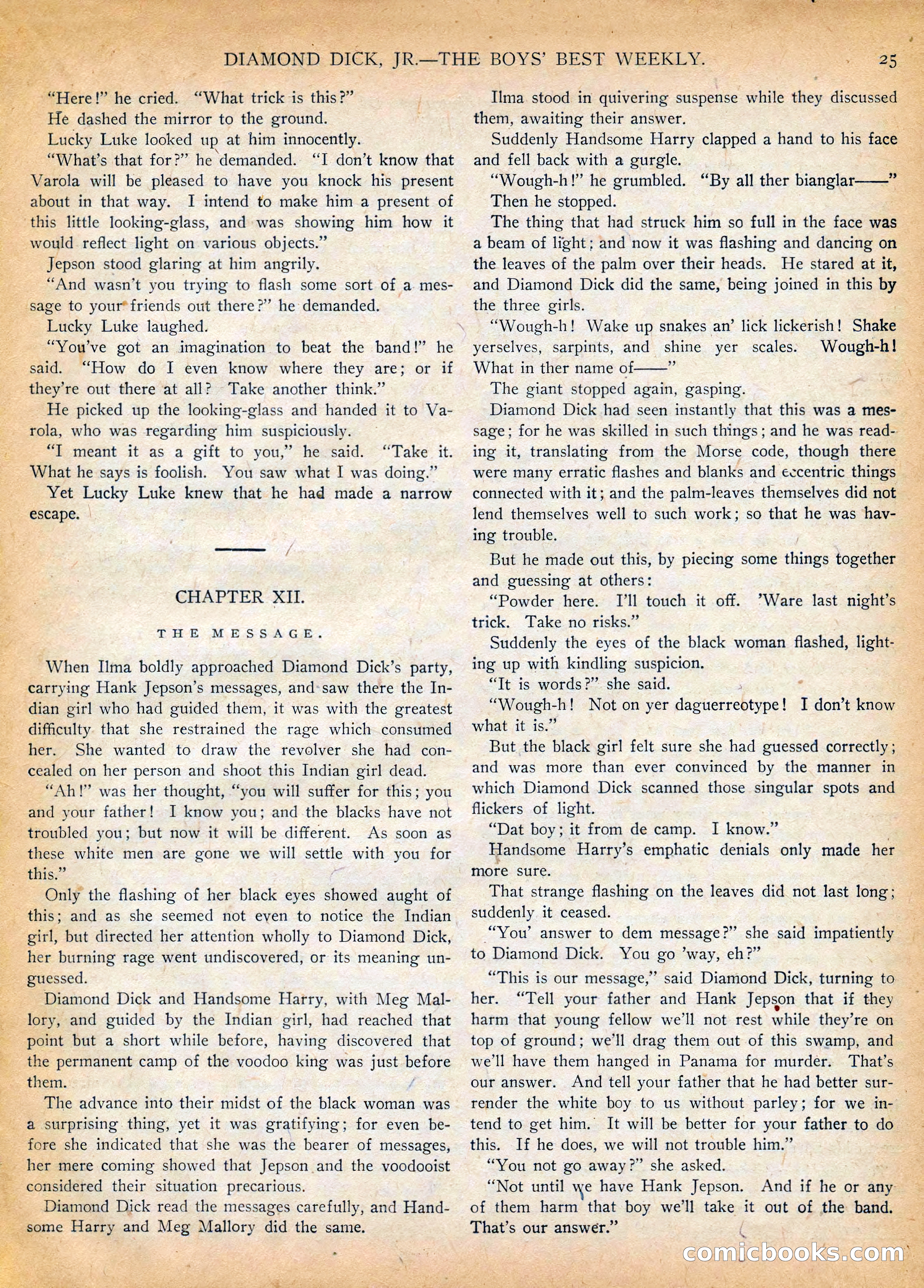Diamond Dick Jr. #601 — page 27 of 37