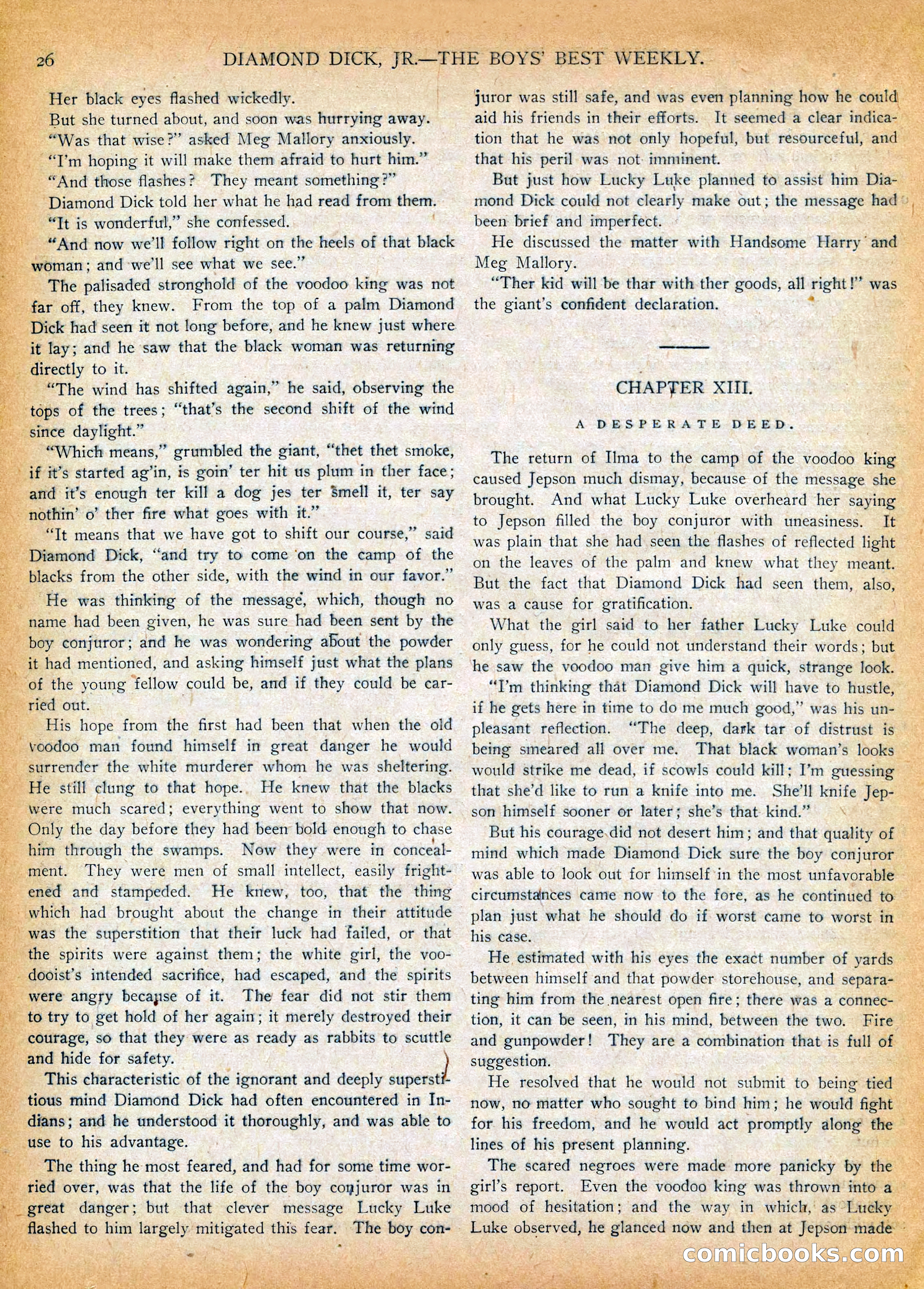 Diamond Dick Jr. #601 — page 28 of 37