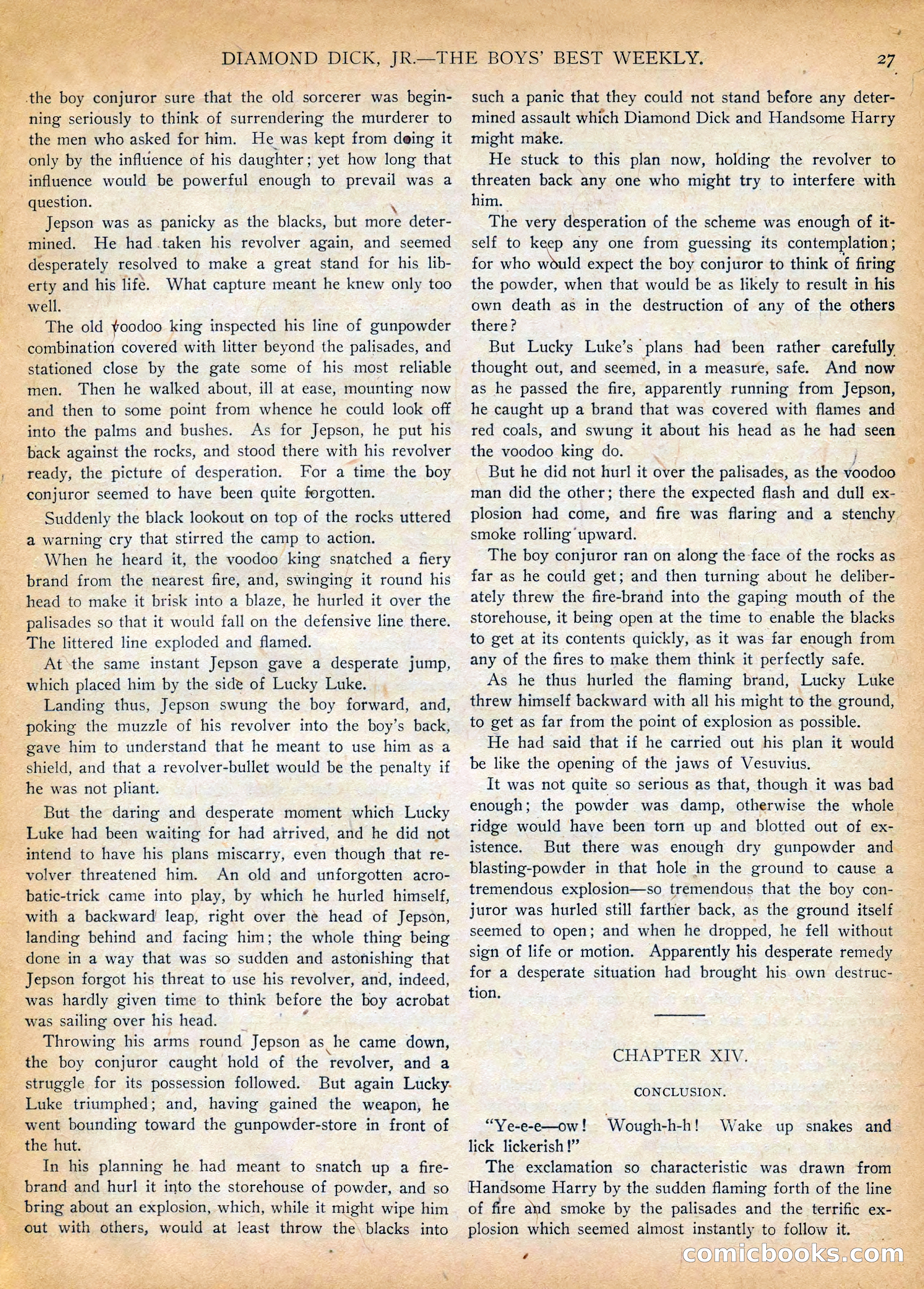 Diamond Dick Jr. #601 — page 29 of 37