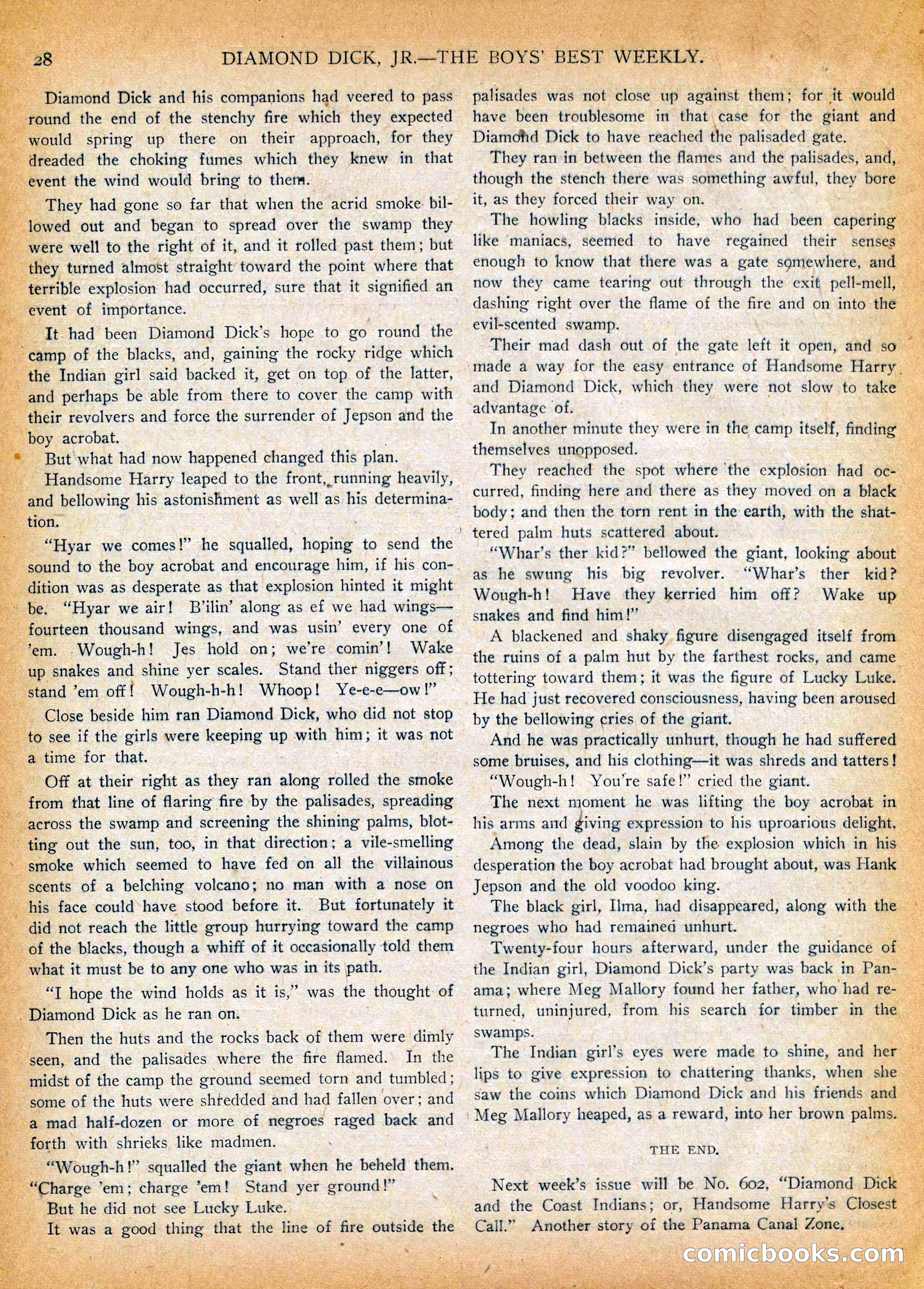 Diamond Dick Jr. #601 — page 30 of 37