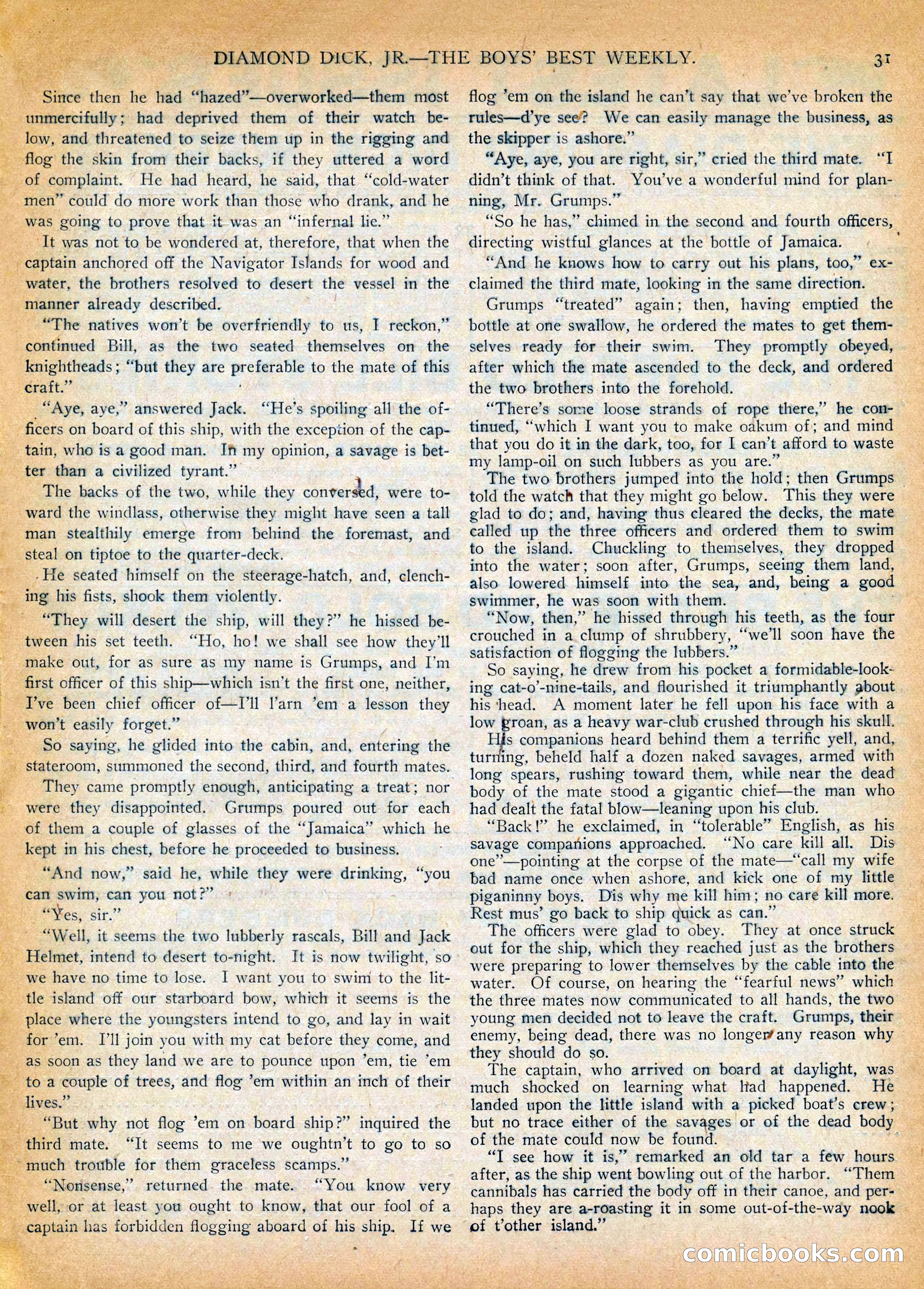 Diamond Dick Jr. #601 — page 33 of 37