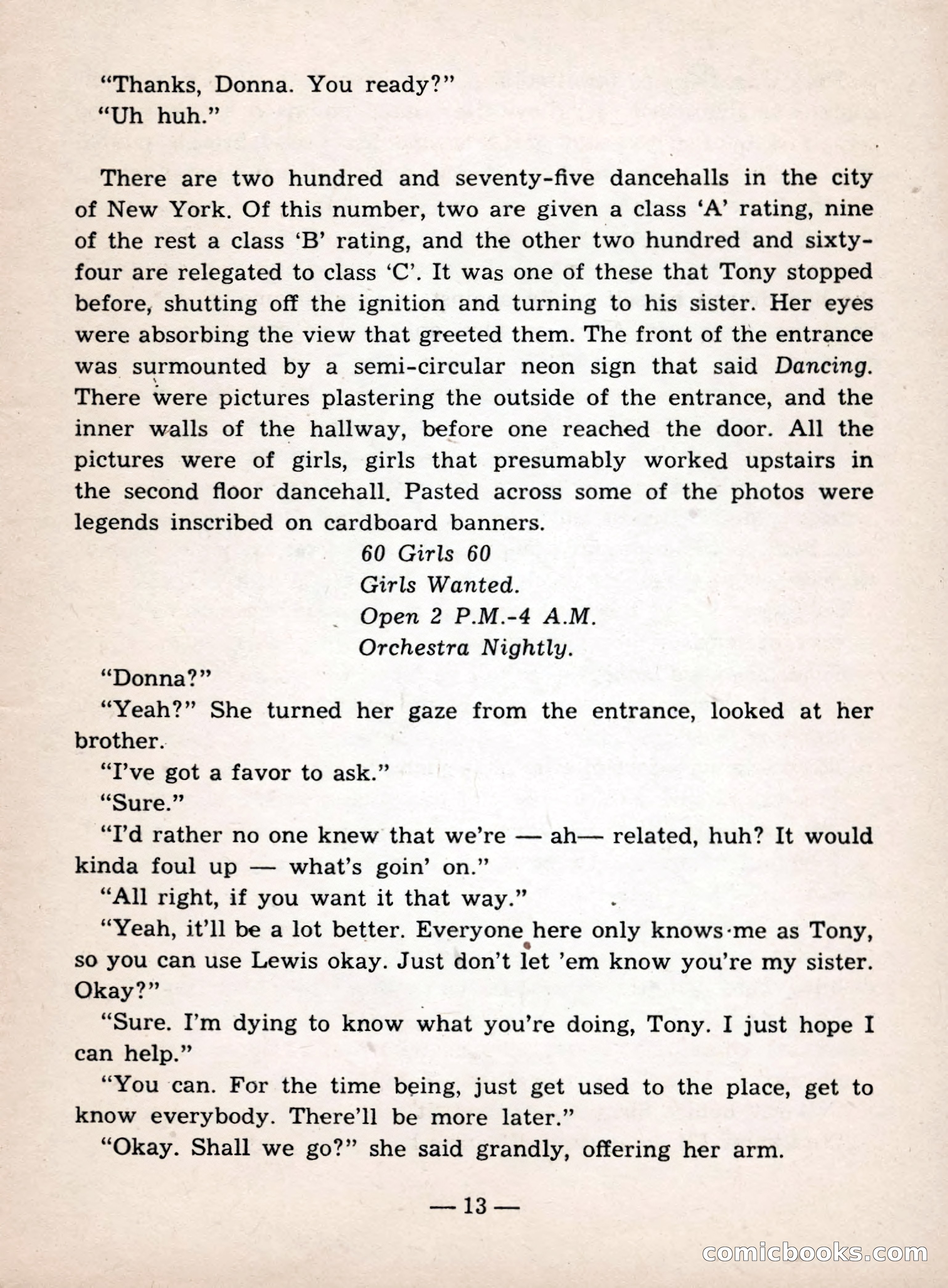 Dime a Dance Queen — page 13 of 132