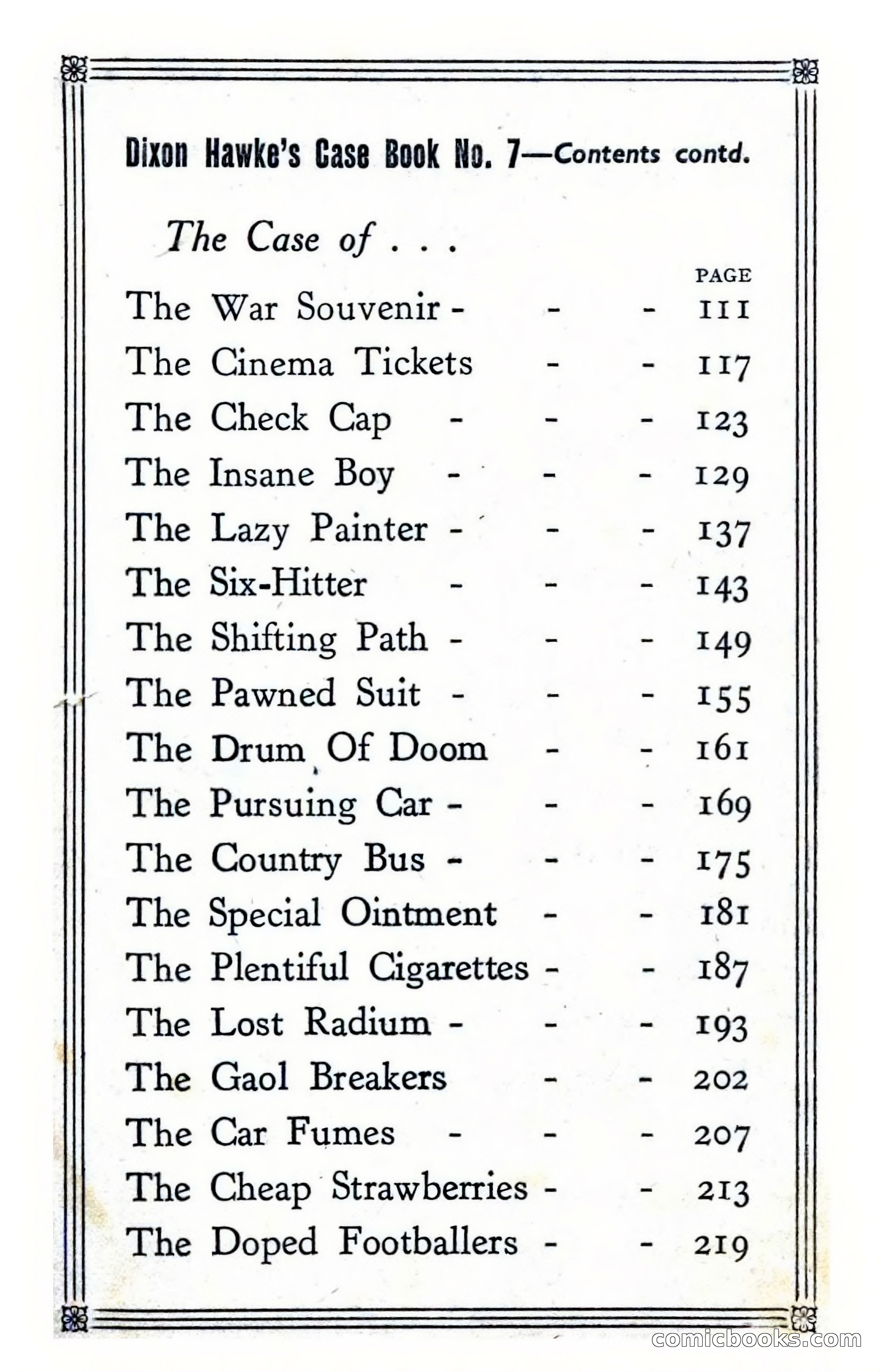 Dixon Hawke's Case Book #07 — page 5 of 227