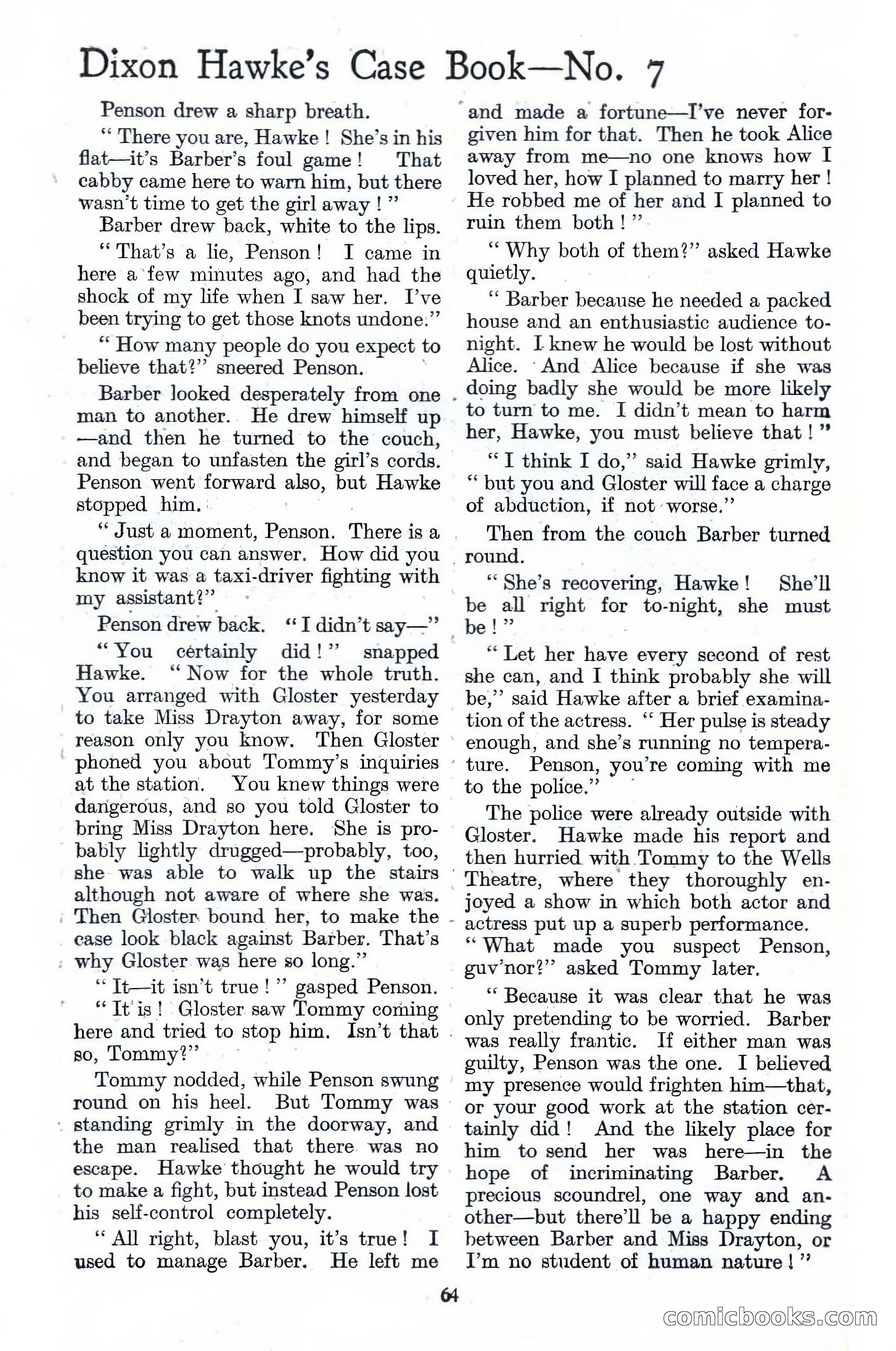 Dixon Hawke's Case Book #07 — page 66 of 227