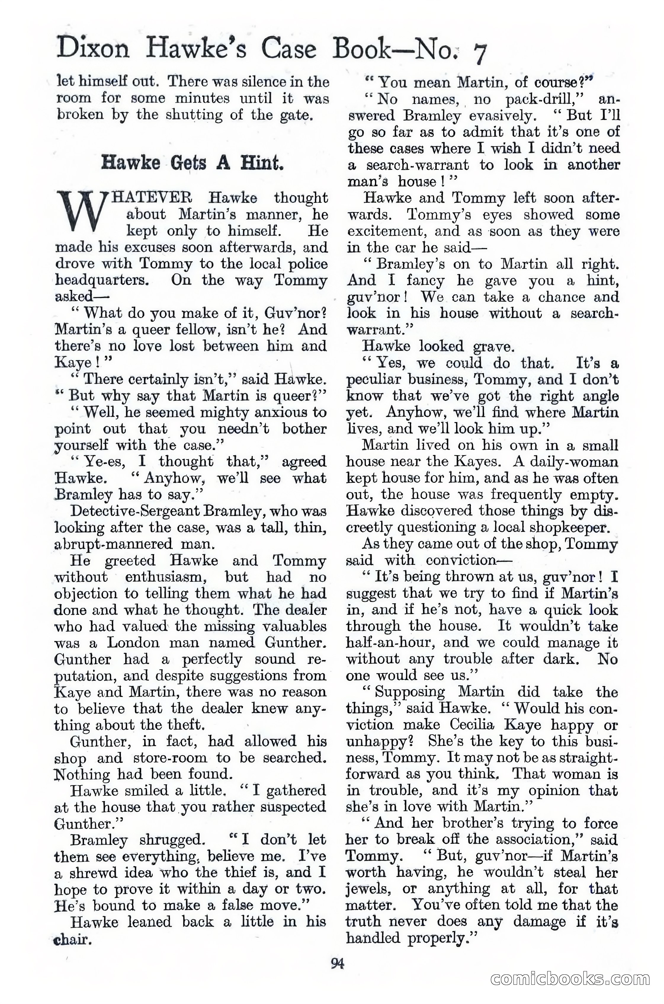 Dixon Hawke's Case Book #07 — page 96 of 227